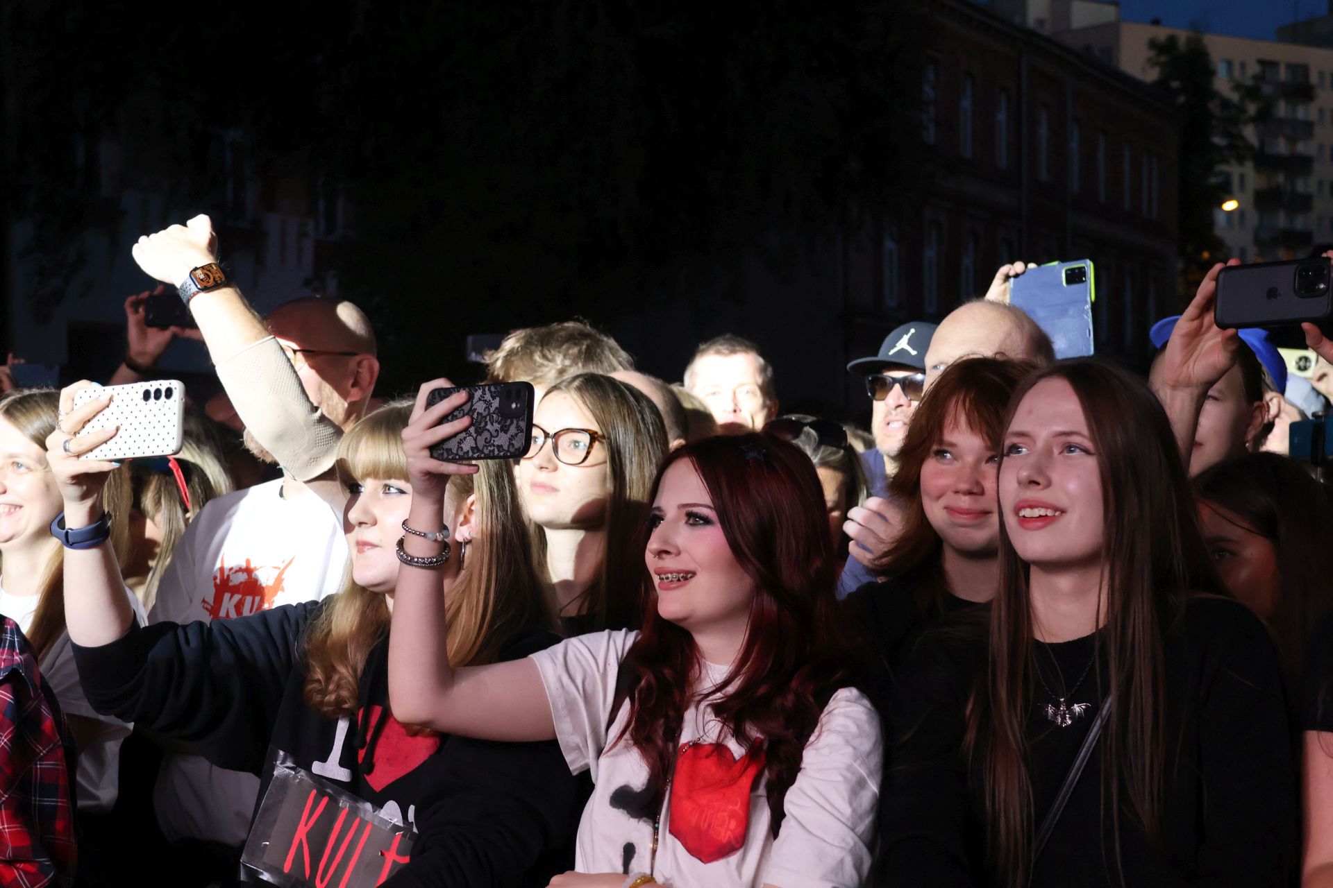Na zdjęciu koncert zespołu KULT