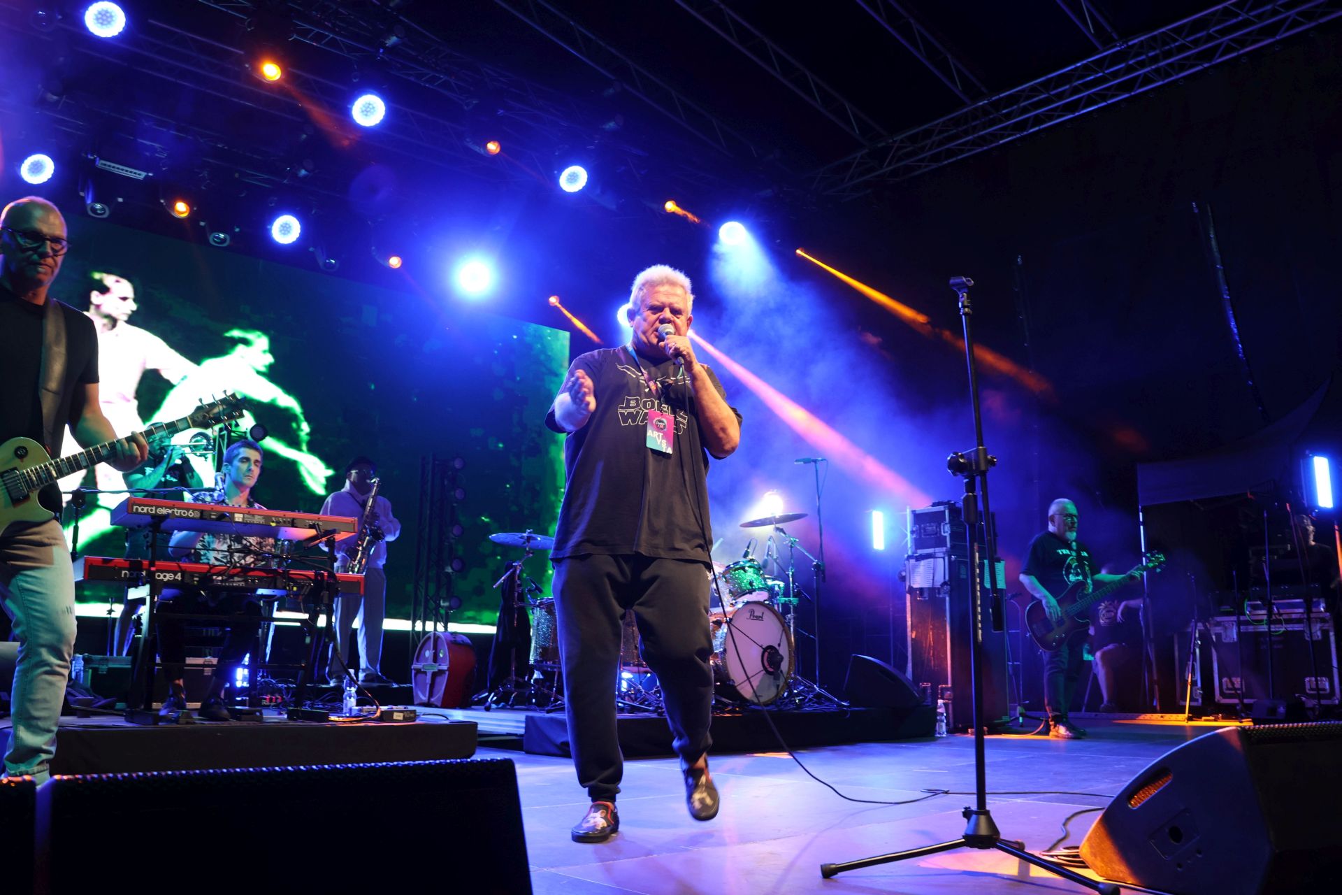 Na zdjęciu koncert zespołu KULT