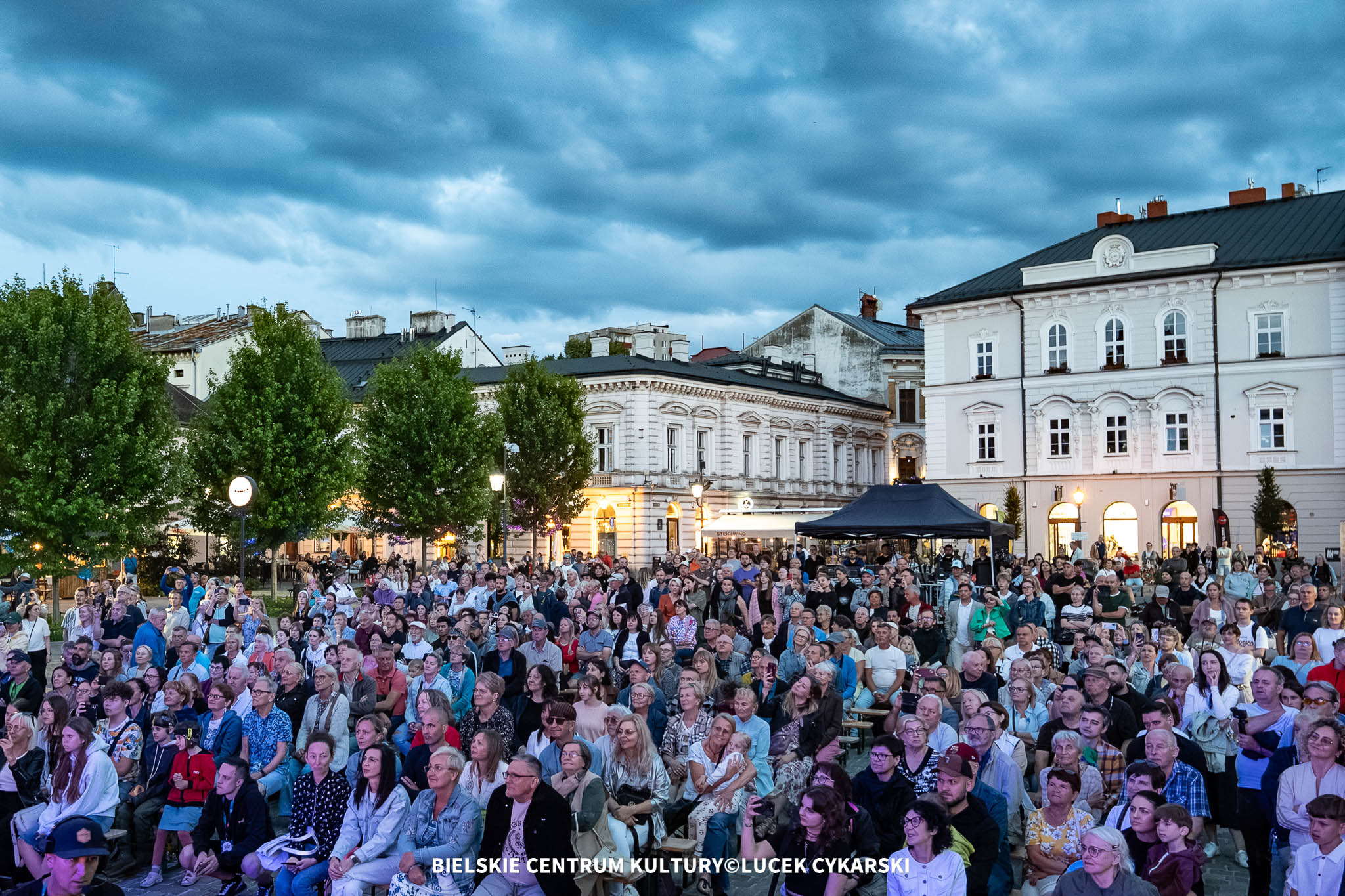 Na zdjęciu koncert na Placu Wojska Polskiego