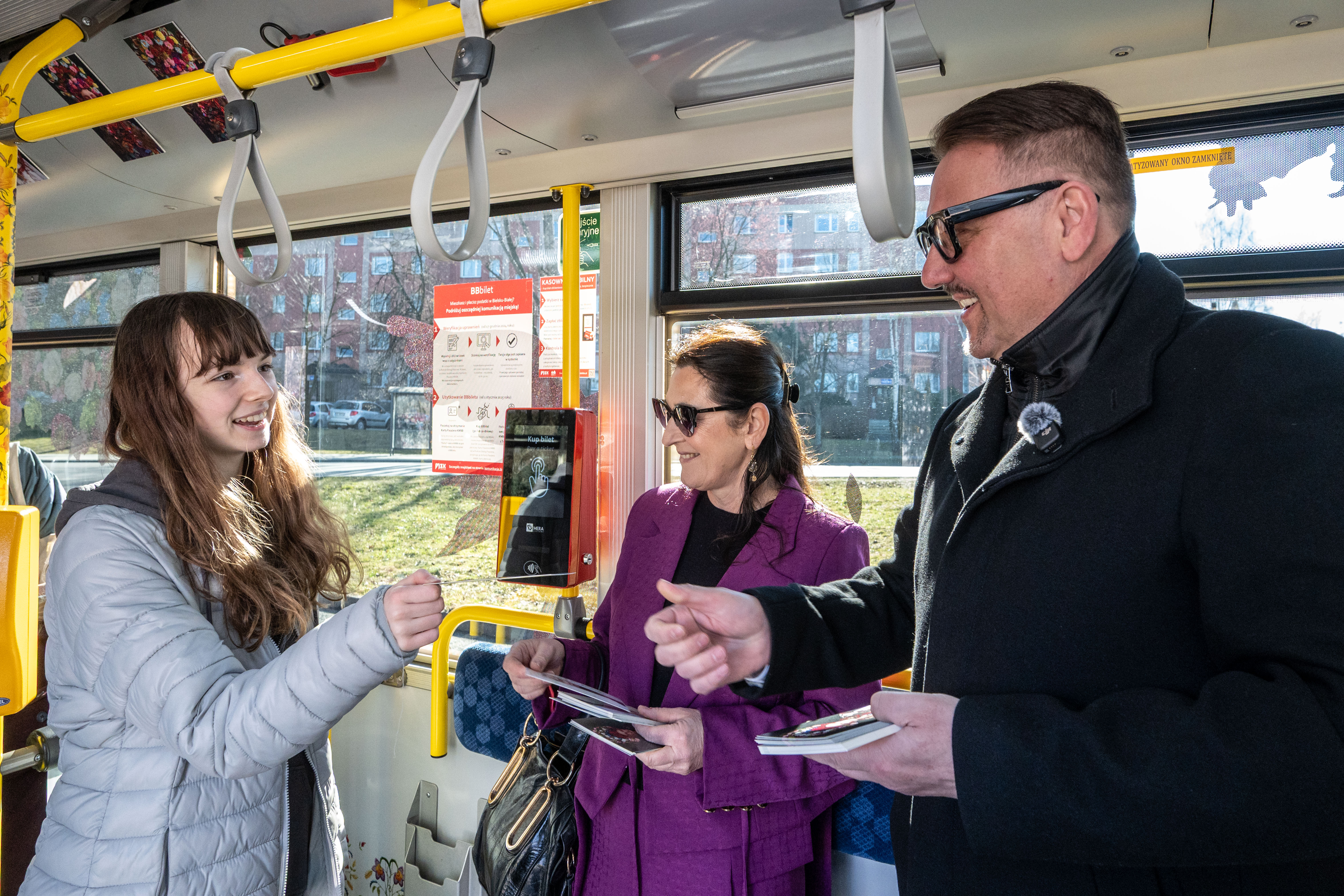 Prezydent Bielska-Białej w ETNObusie