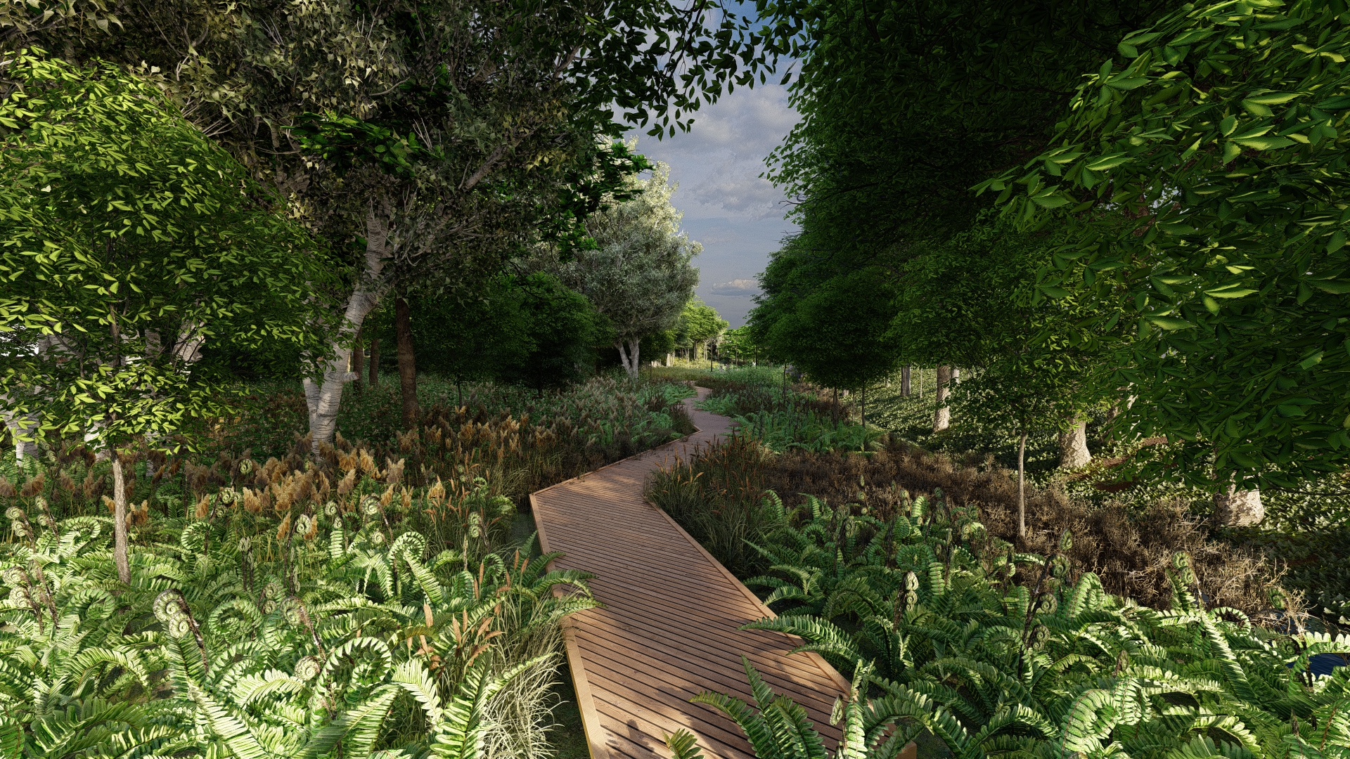 Na zdjęciu Wizualizacja projektu