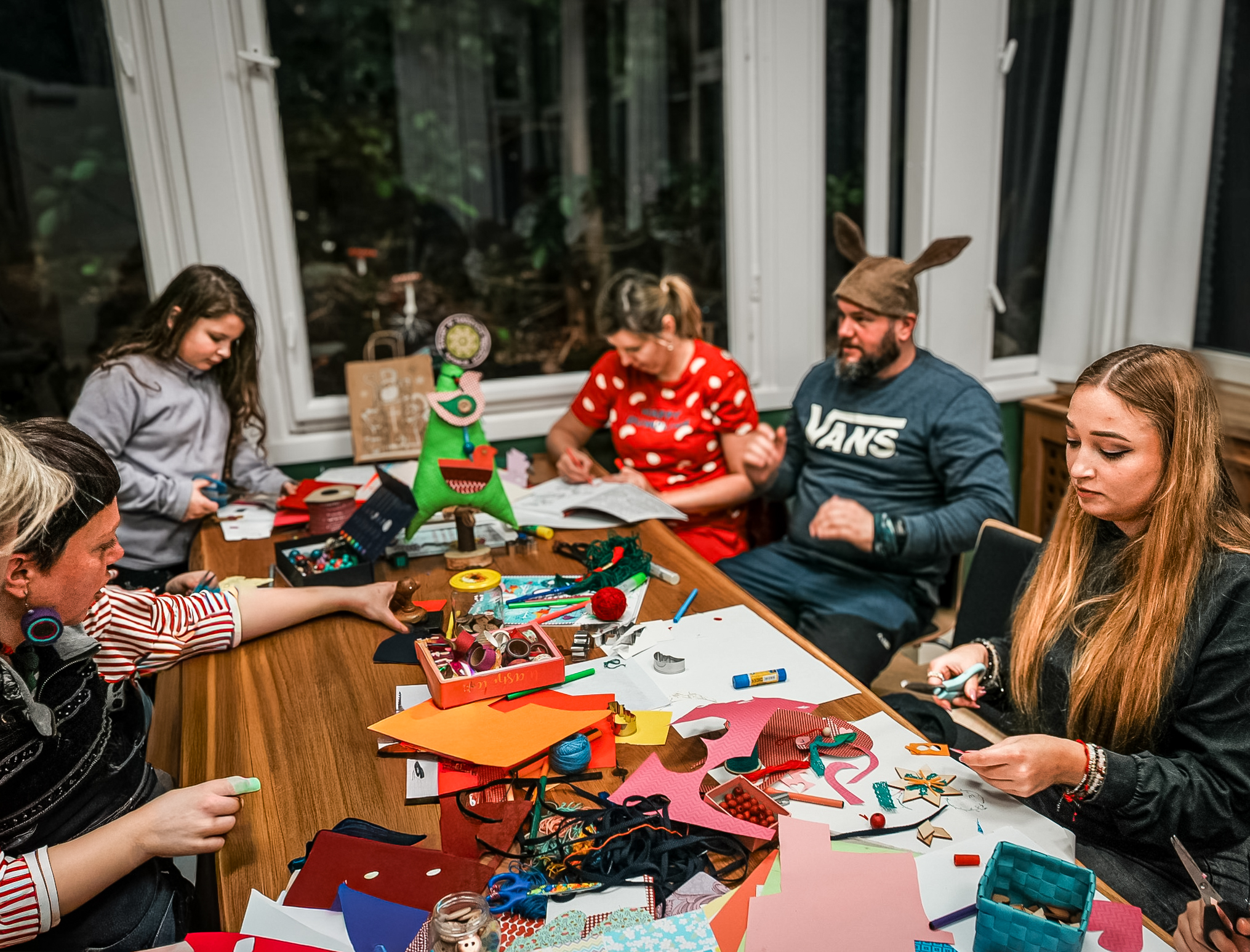 na zdjęciu uczestnicy warsztatów