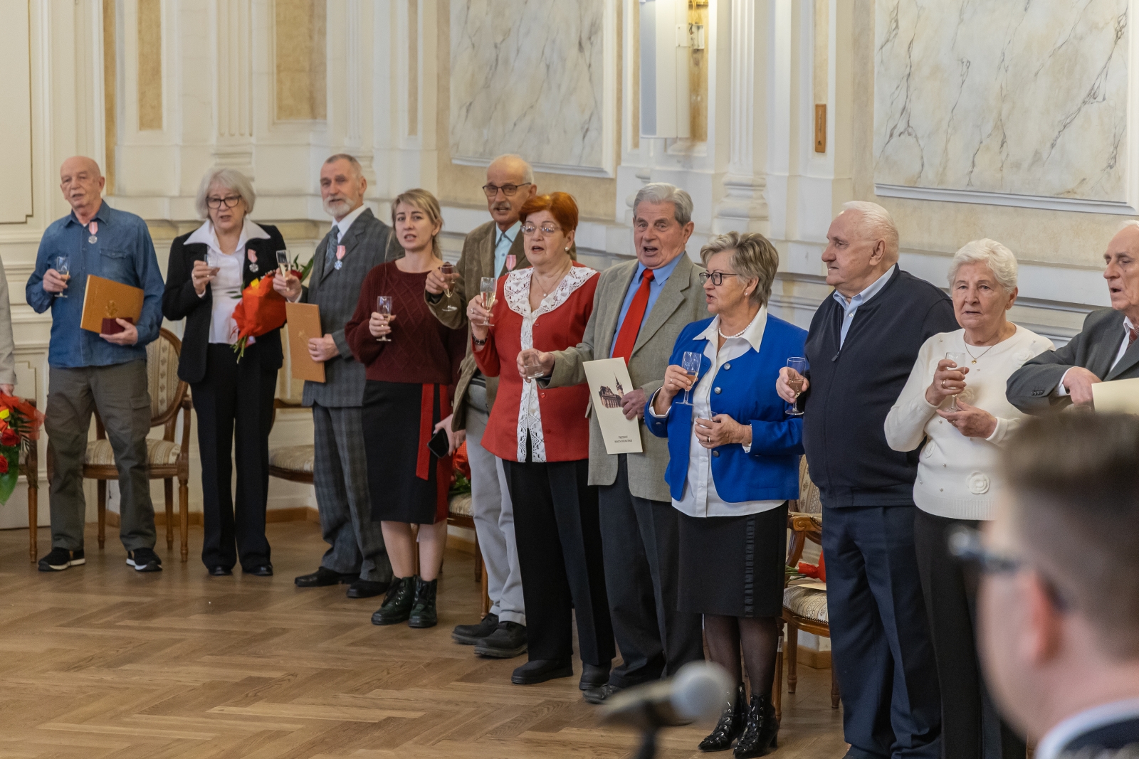 Na zdjęciu uroczystości USC