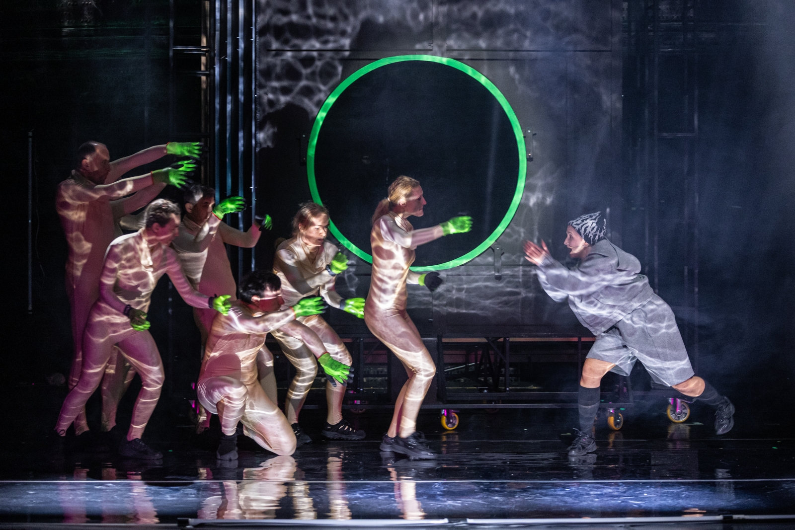 na zdjęciu fragment spektaklu 