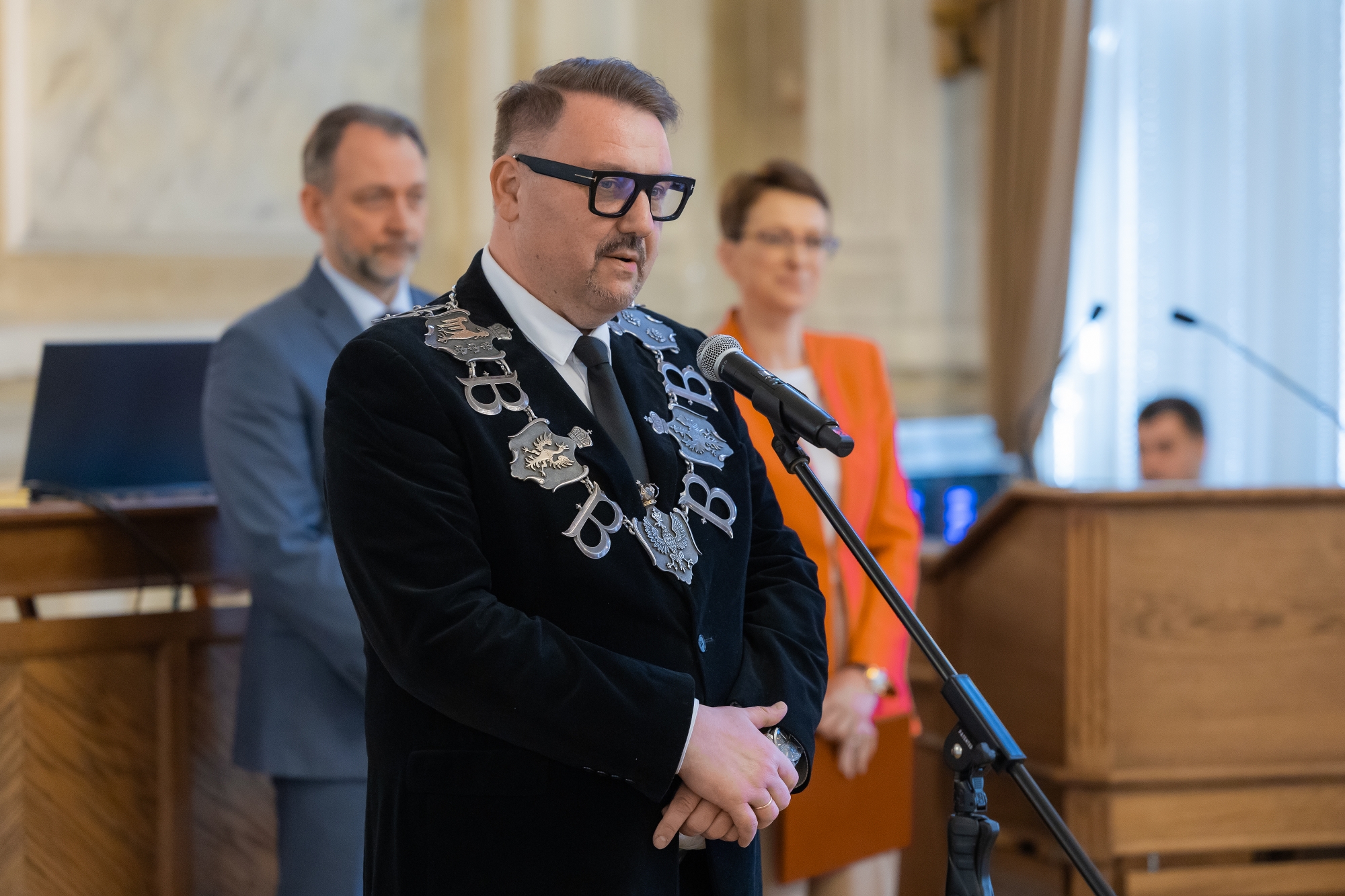 Na zdjęciu uroczystość jubileuszu małżeńskiego 