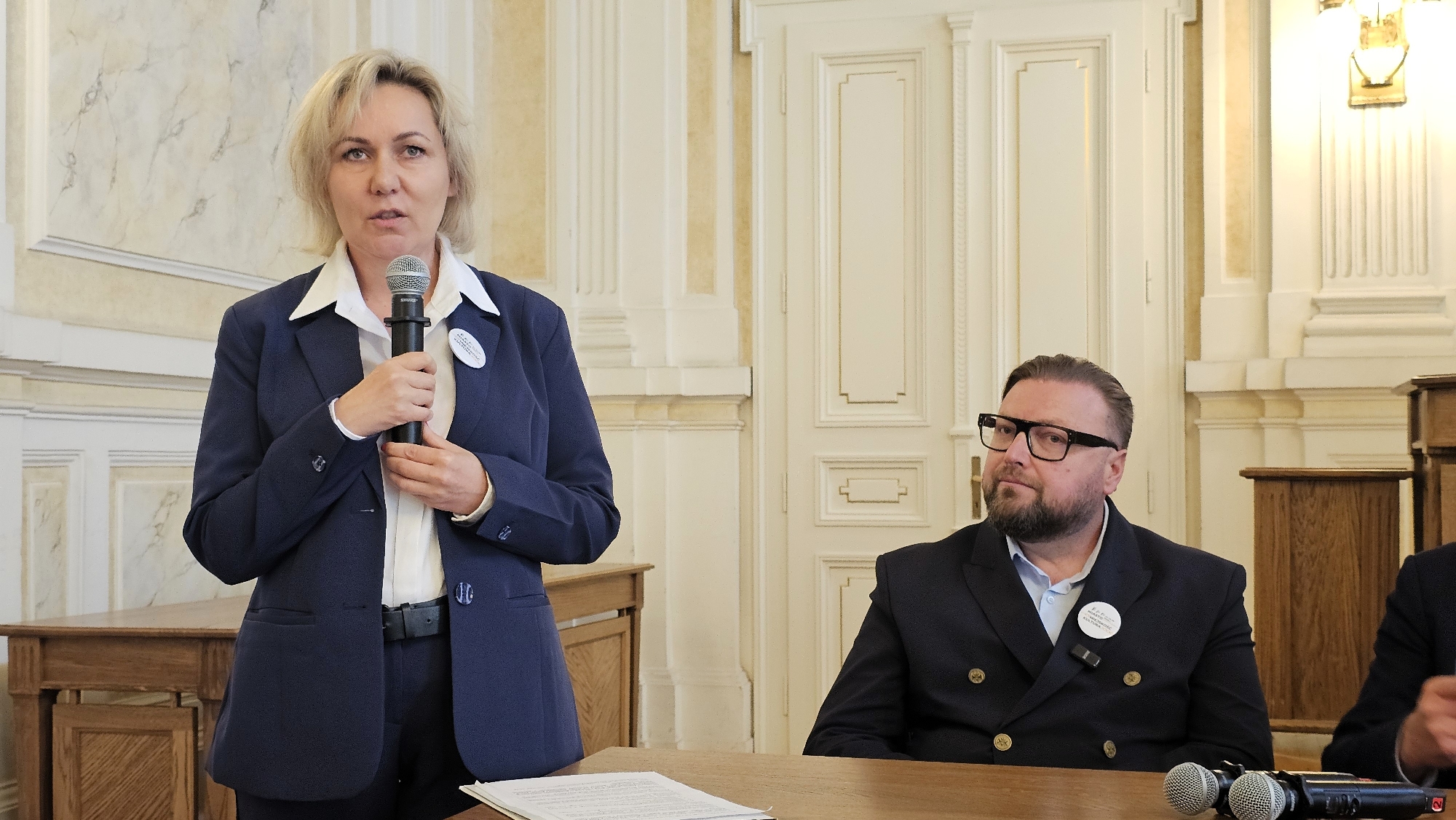 Na zdjęciu organizatorka konferencji Joanna Wróblewska-Jachna