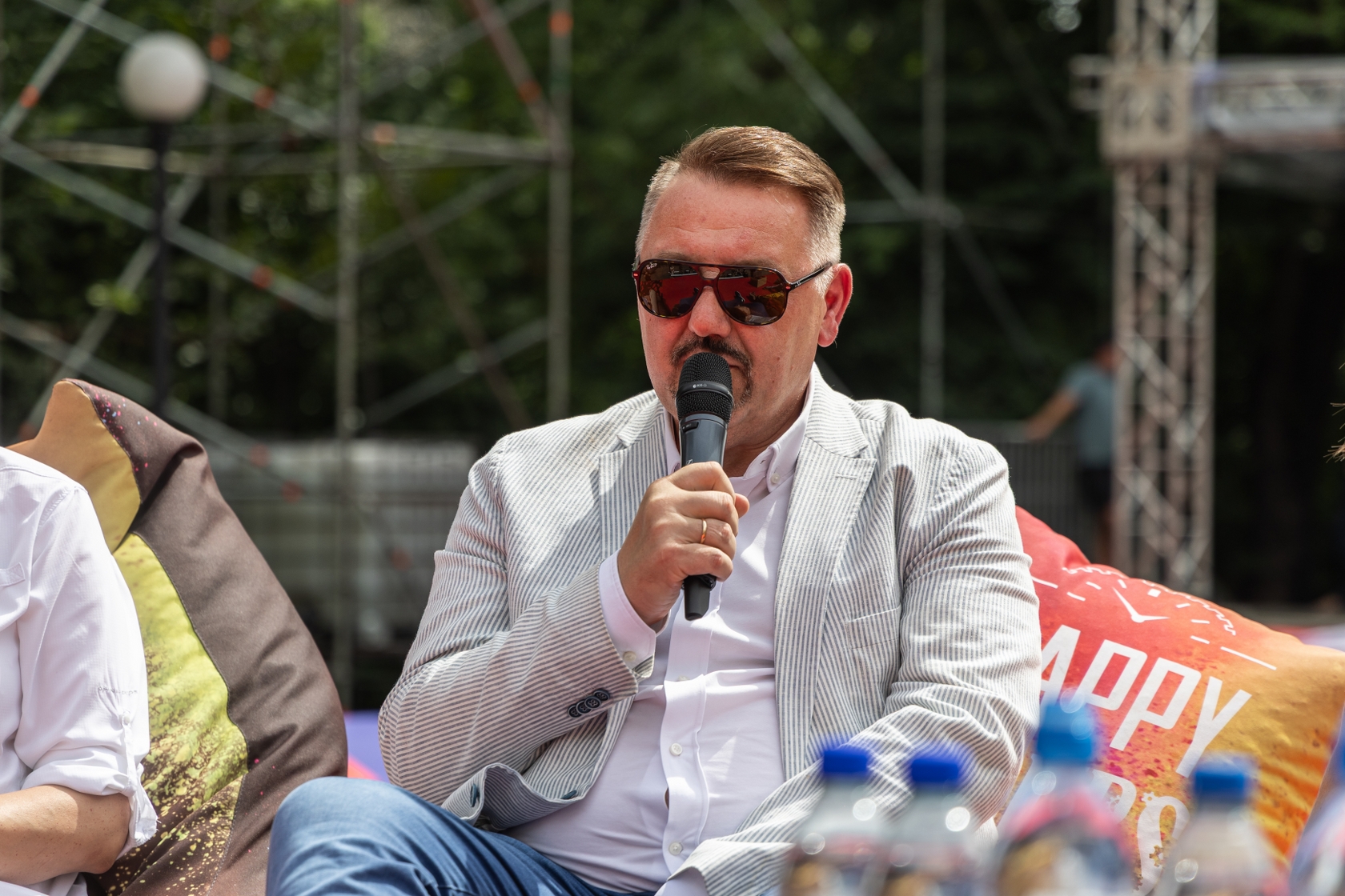 Na zdjęciu prezydent Jarosław Klimaszewski 
