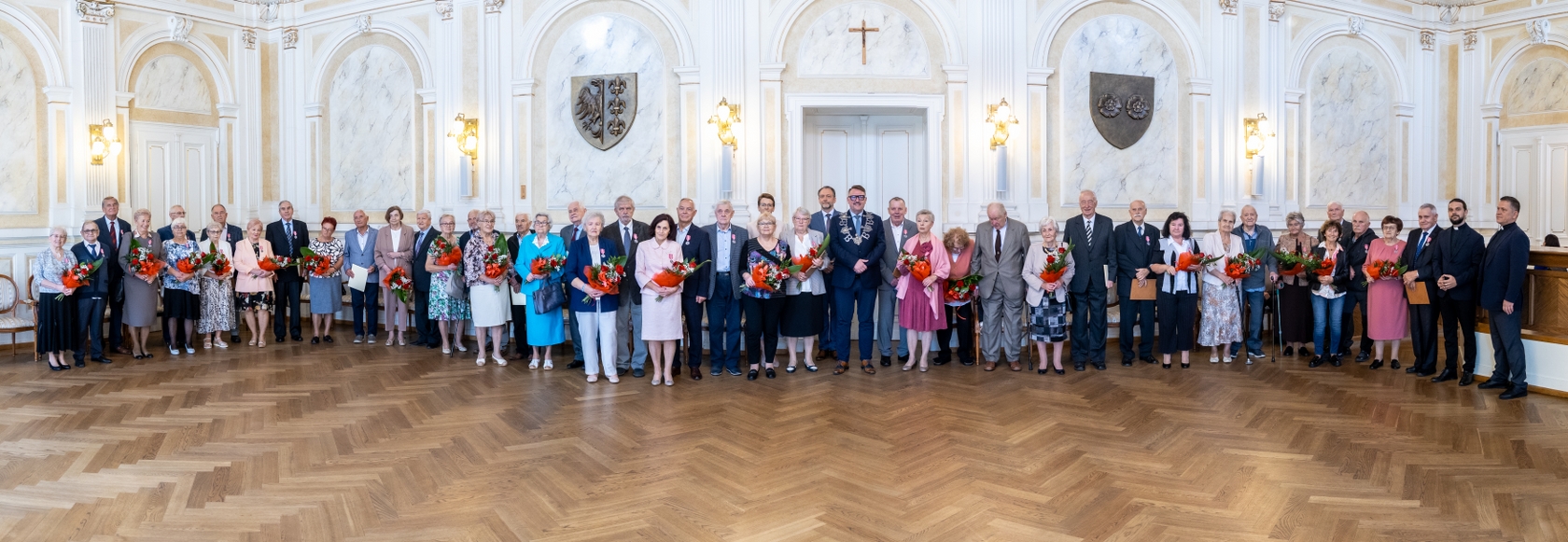 Na zdjęciu jubileusz USC 