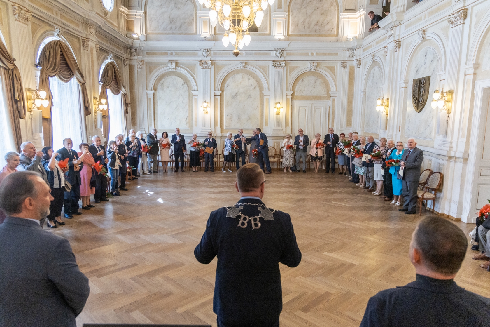 Na zdjęciu jubileusz USC 