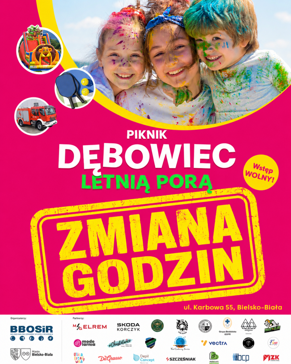 na zdjęciu plakat imprezy