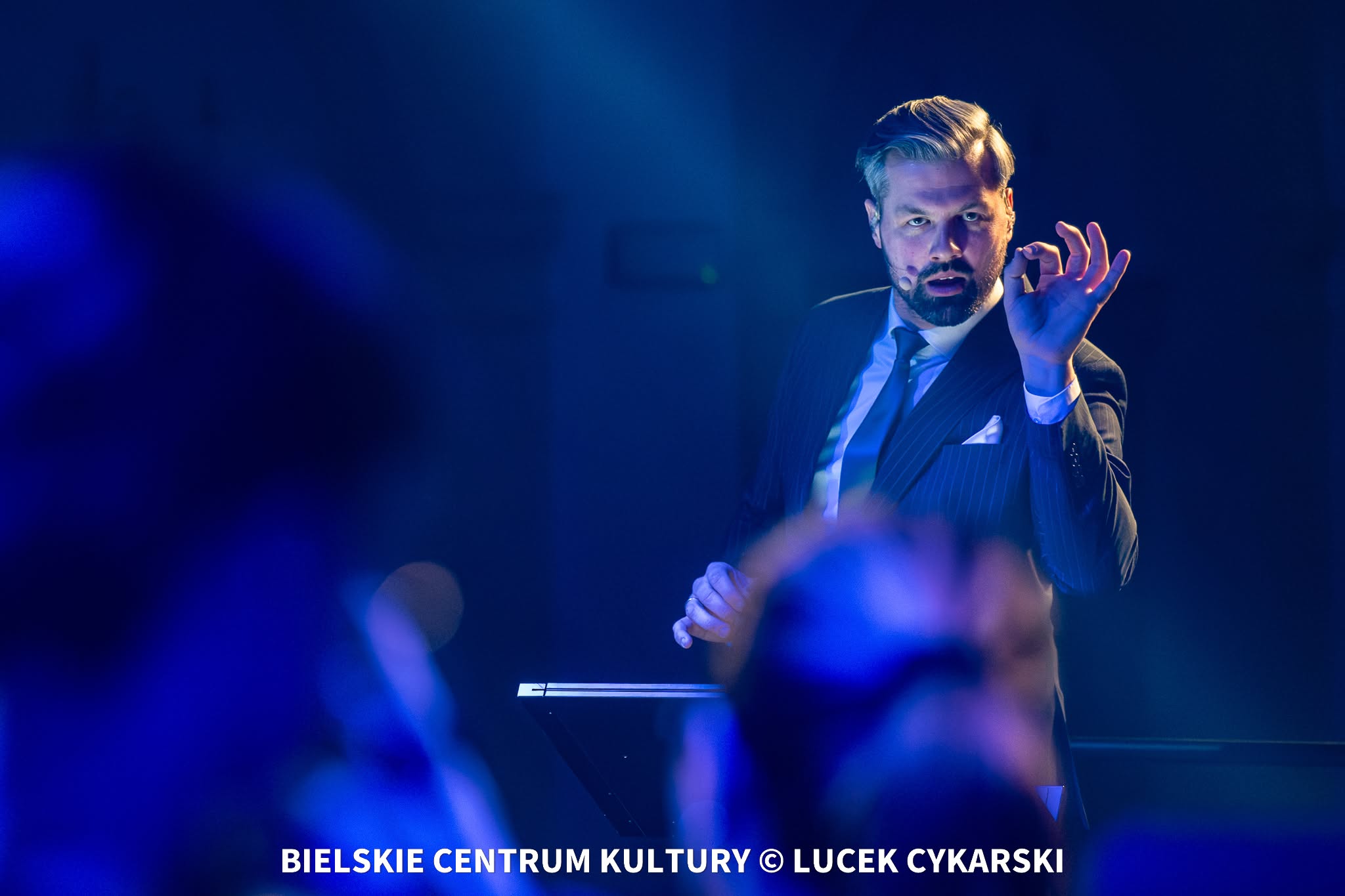 Na zdjęciu Bielska Orkiestra Kameralna pod kierownictwem Mateusza Walacha 
