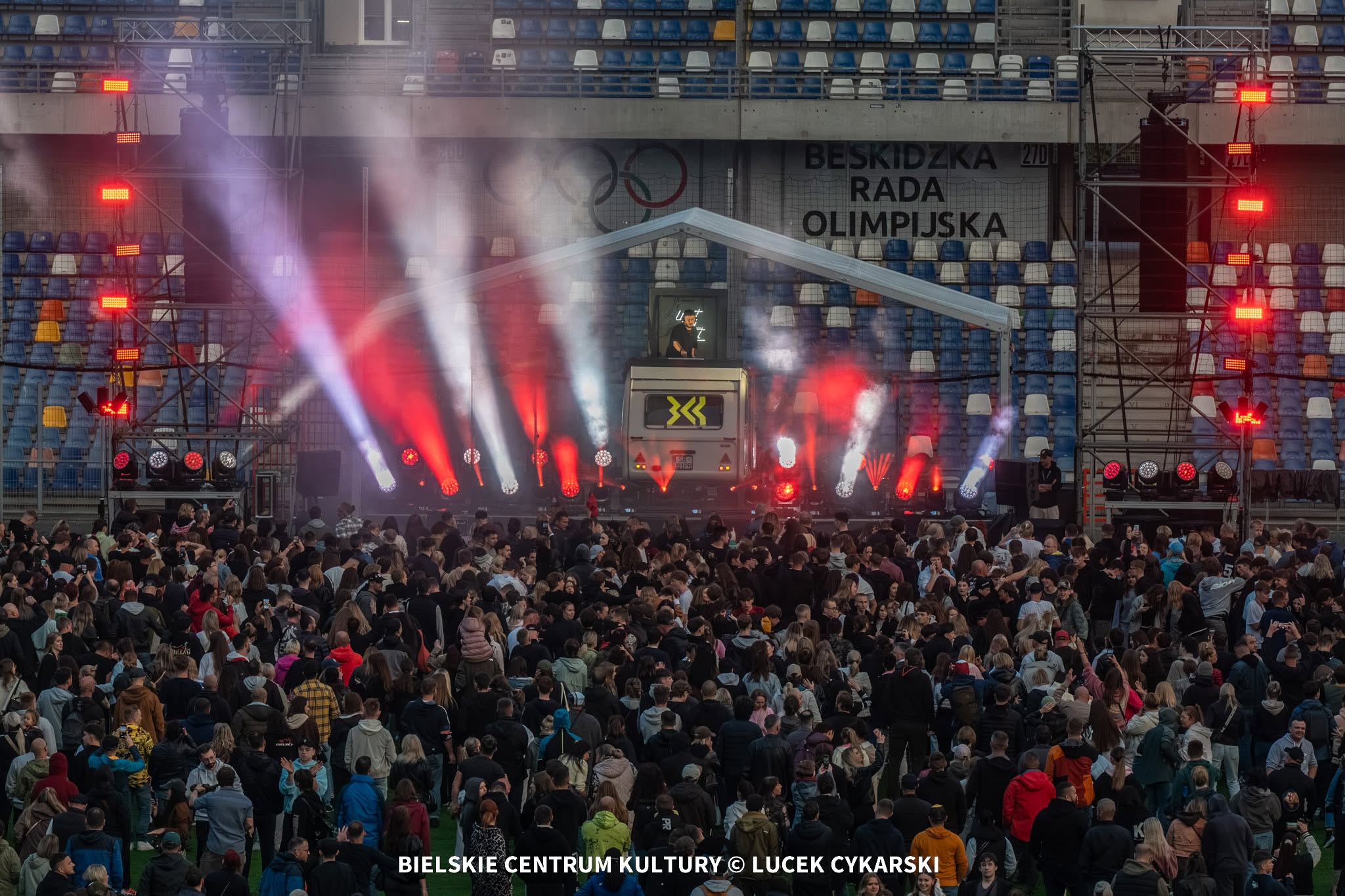 Na zdjęciu Wlot na Stadion