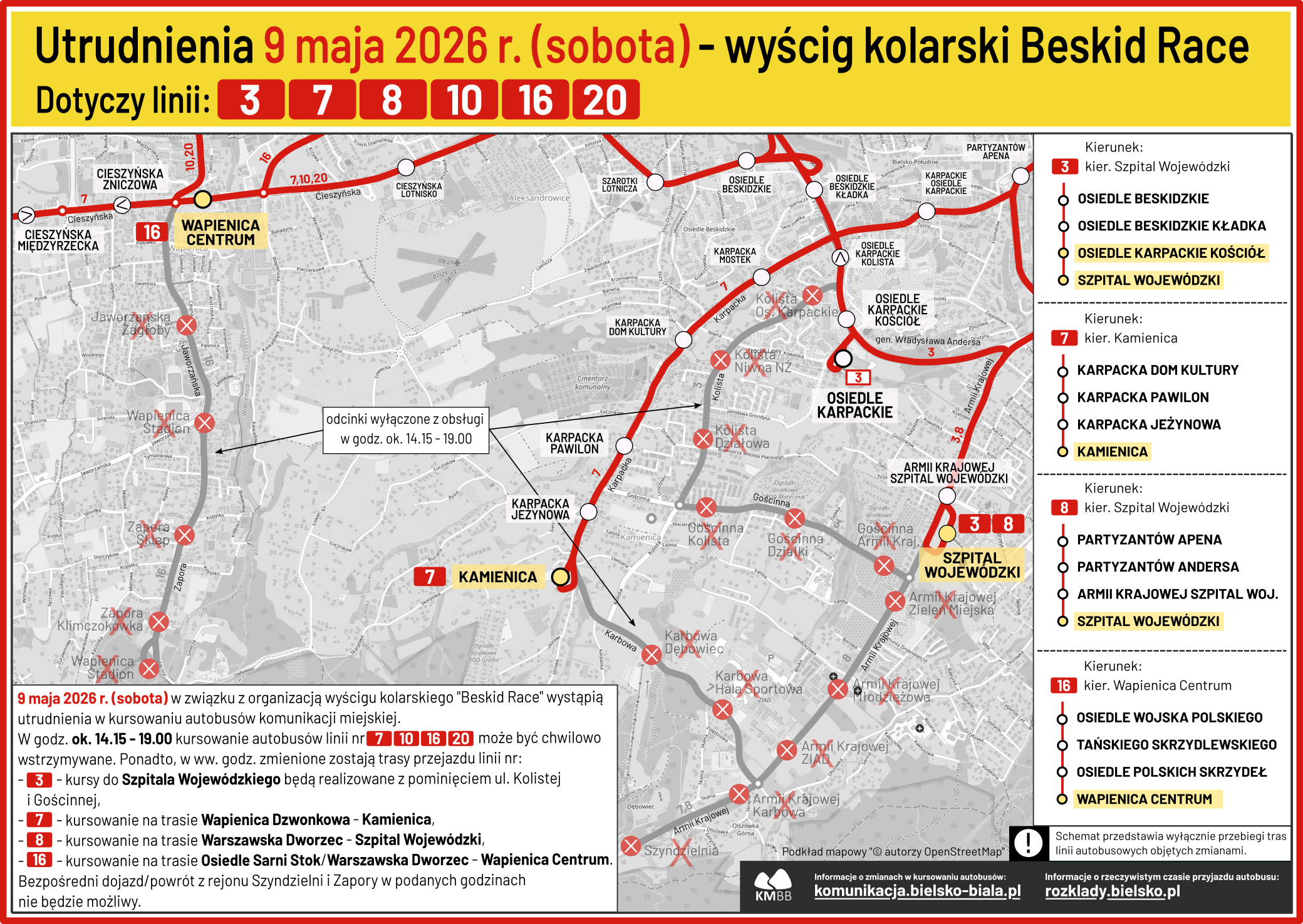 rozkład jazdy autobusów po zmianach 