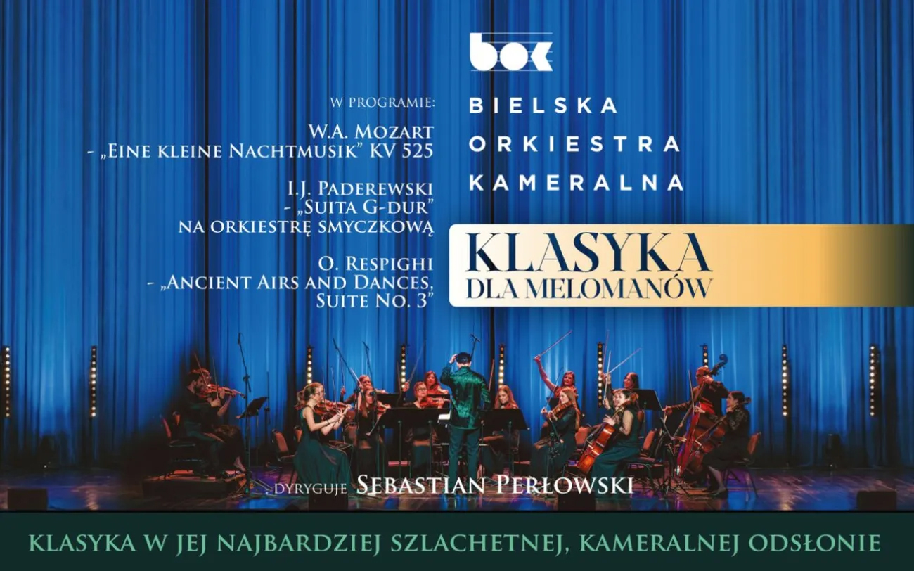 Na zdjęciu plakat koncertu