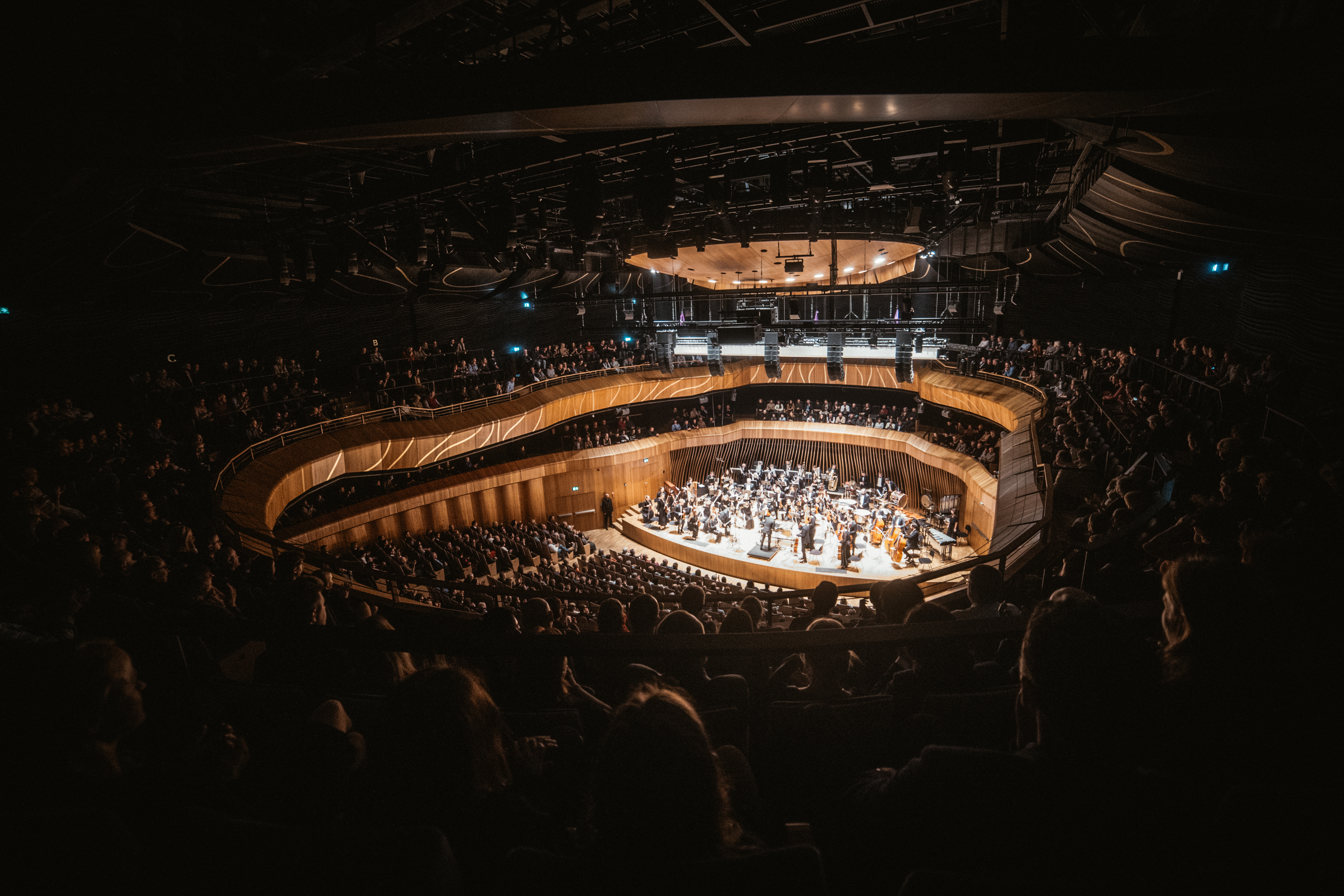 Na zdjęciu sala koncertowa Cavatina Hall