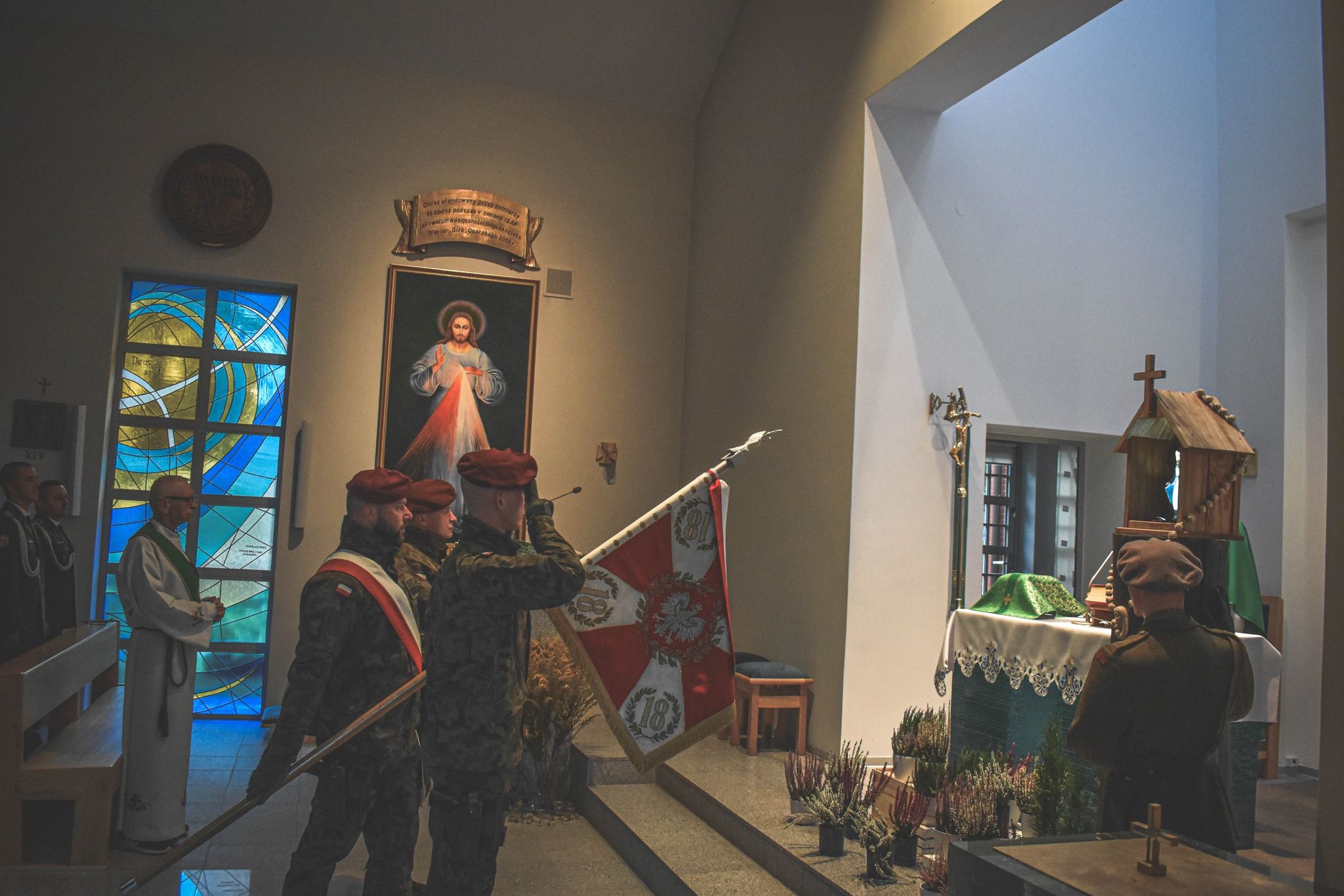 Czerwone berety świętowały