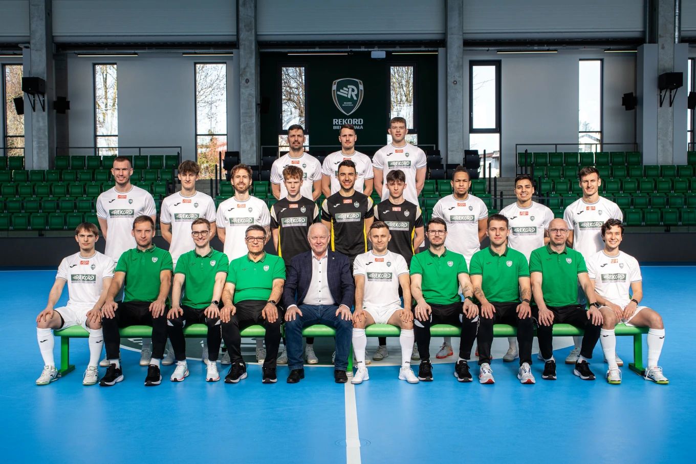Na zdjęciu drużyna Rekord FUGO  liga 