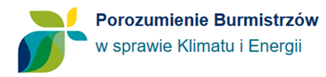 logo Porozumienia Burmistrzów w sprawie Klimatu i Energii