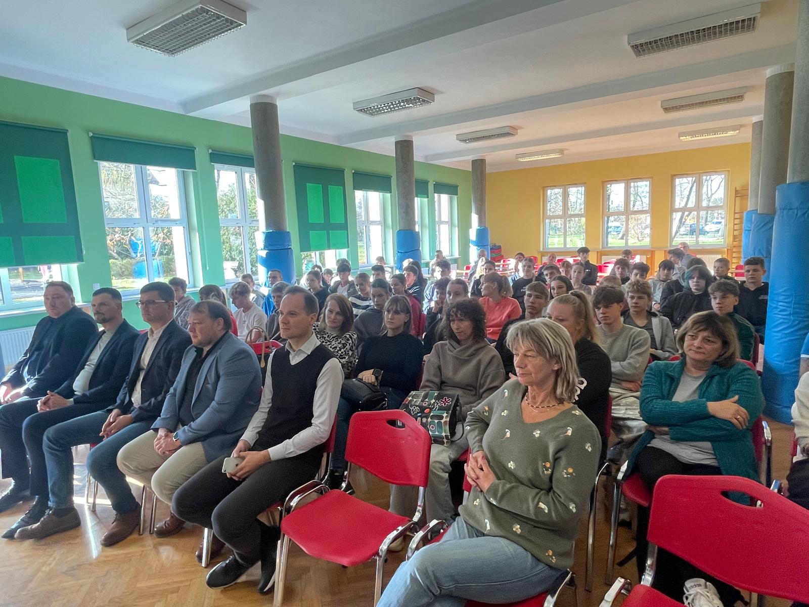 Na zdjęciu Konkursu Wiedzy Olimpijskiej,