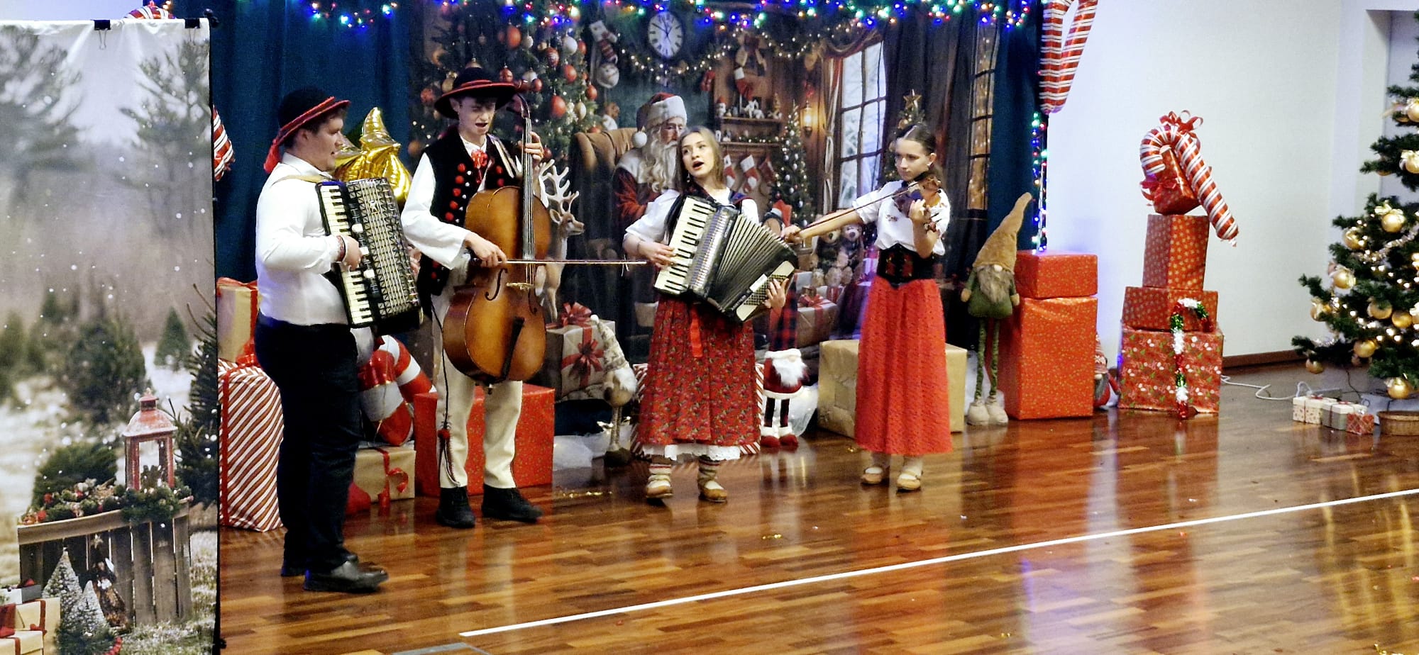 Na zdjęciu występy dzieci 