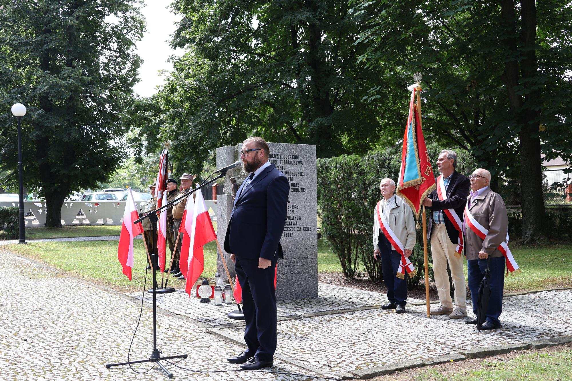 Na zdjęciu zastępca prezydenta miasta Adam Ruśniak 