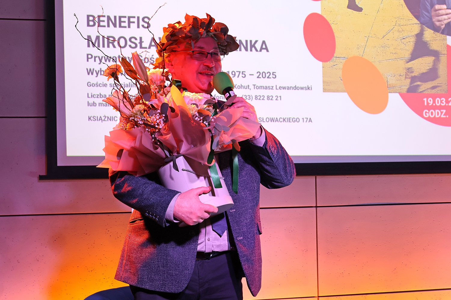 Na zdjęciu benefis Mirosława Bochenka 