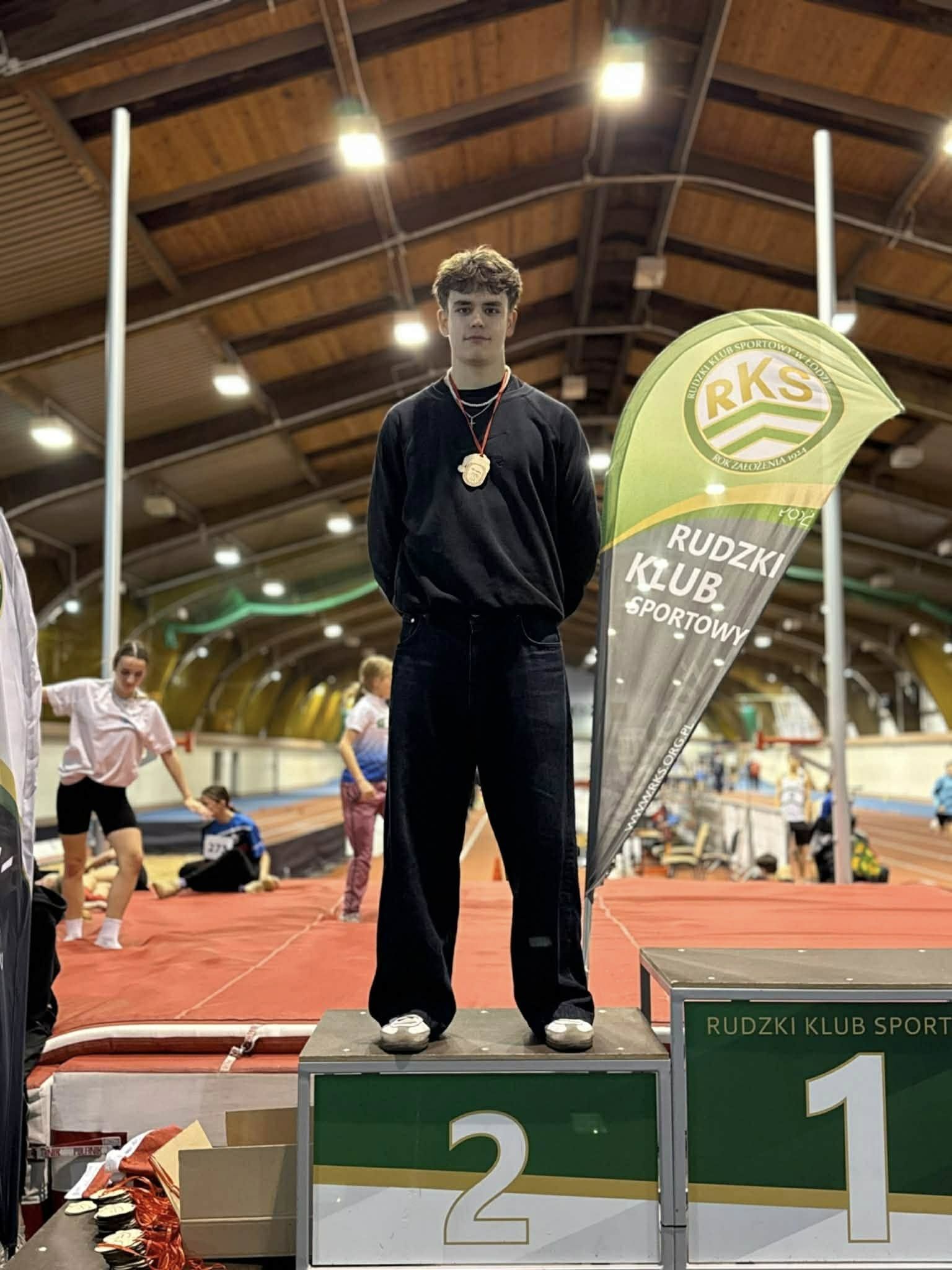 Na zdjęciu zawodnik Just Team Karol Koczur