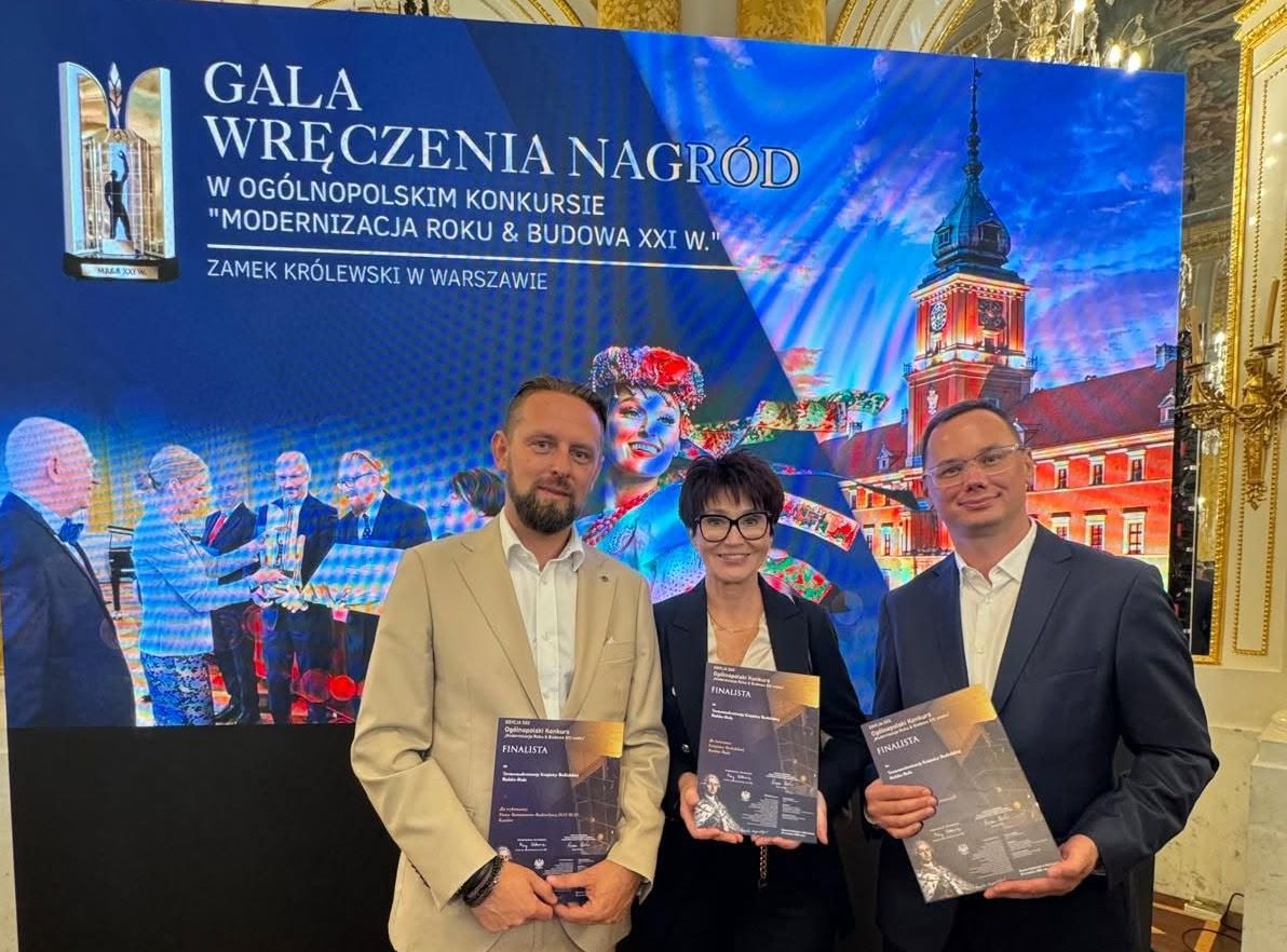 Na zdjęciu odbierający nagrody z Bielska-Białej 