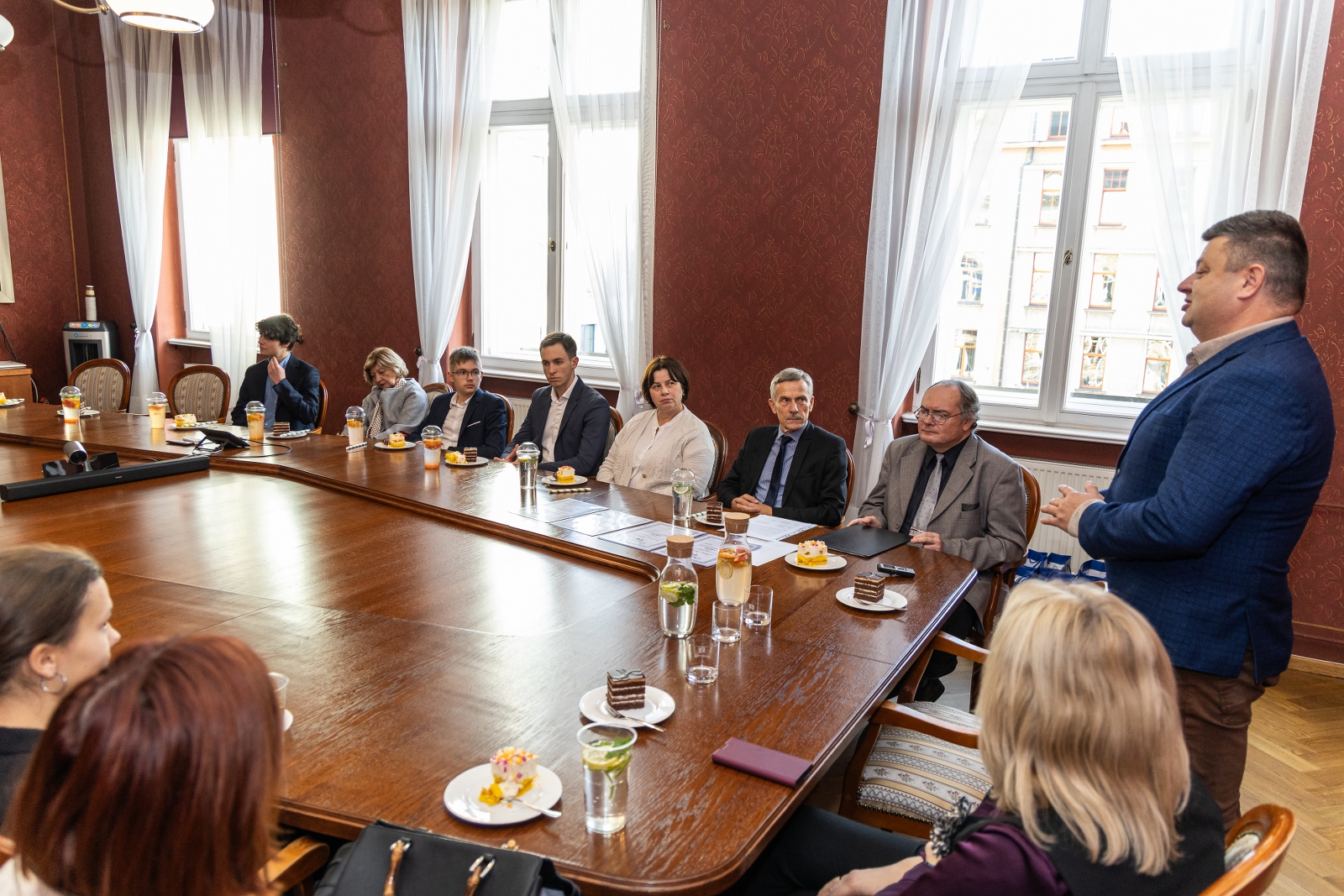 Na zdjęciu uczestnicy konkursu 