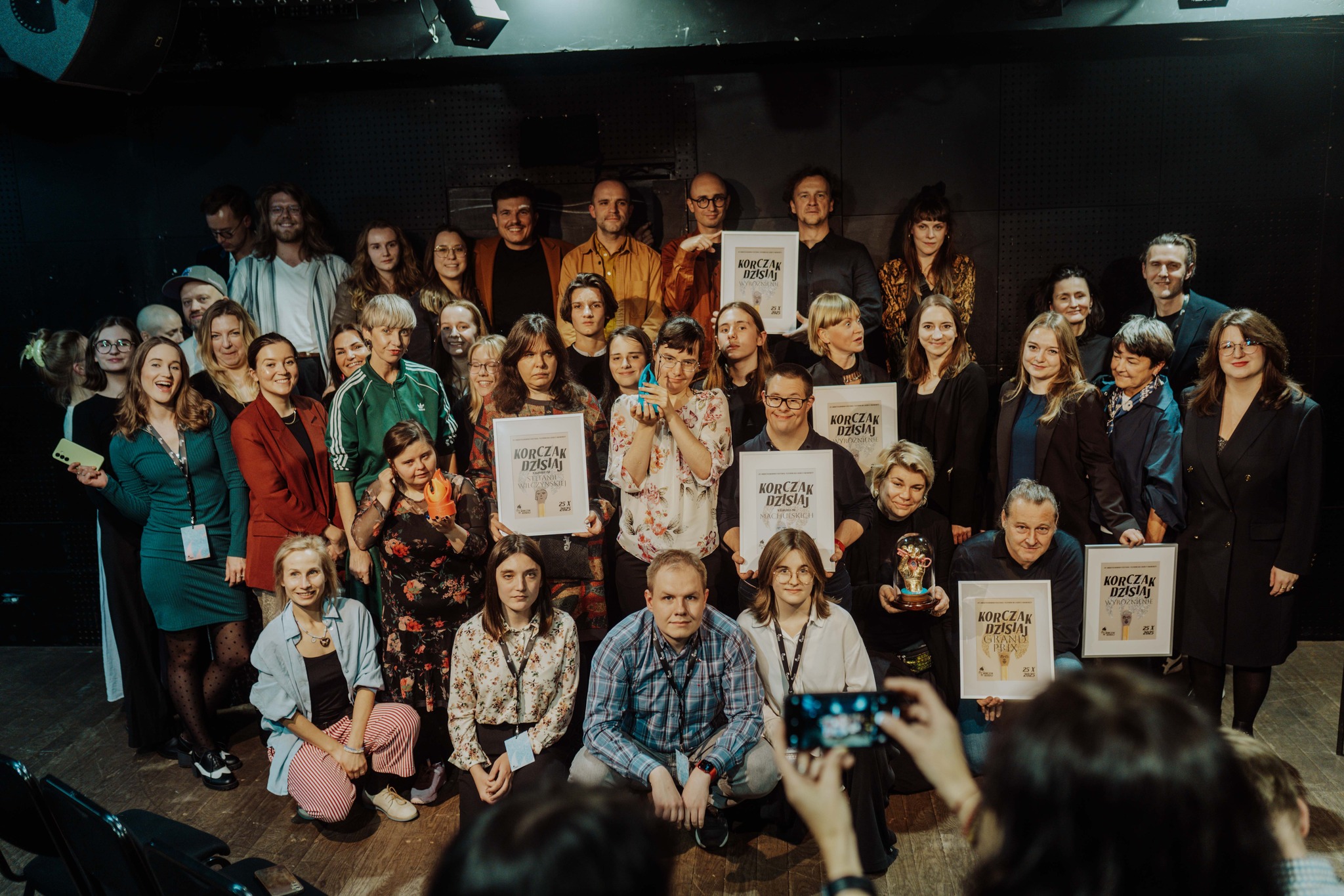 Na zdjęciu reprezentanci Banialuki na Festiwalu Korczak Dzisiaj