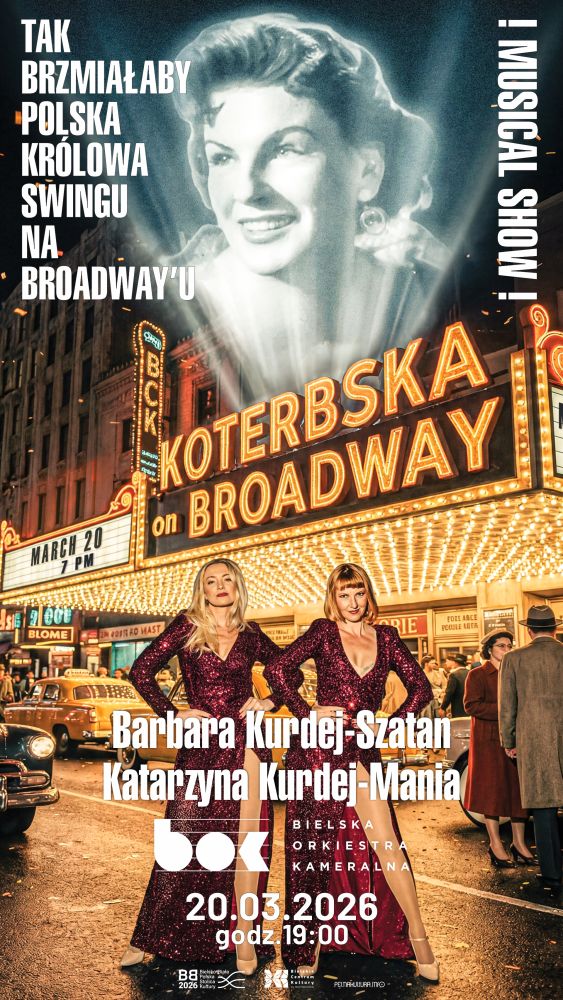 Na zdjęciu plakat koncertu