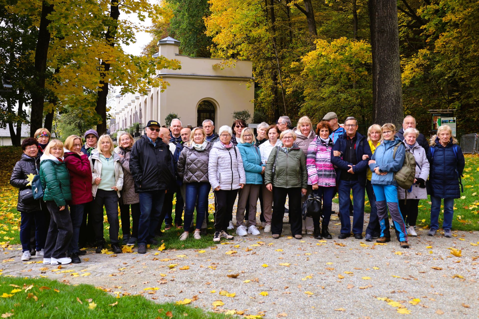 Na zdjęciu uczestnicy wycieczki 