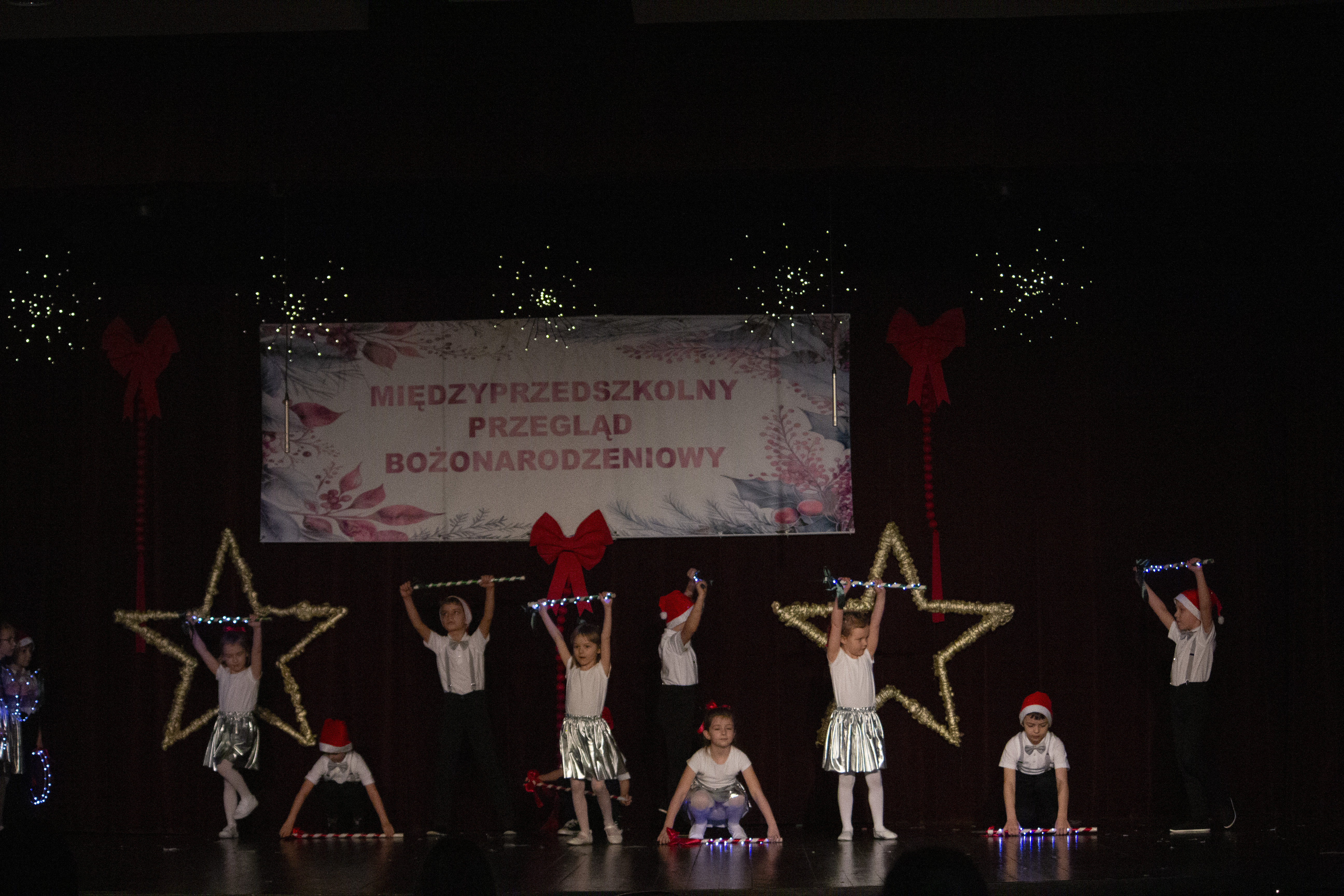 Na zdjęciu Międzyprzedszkolny Przegląd  Bożonarodzeniowy 