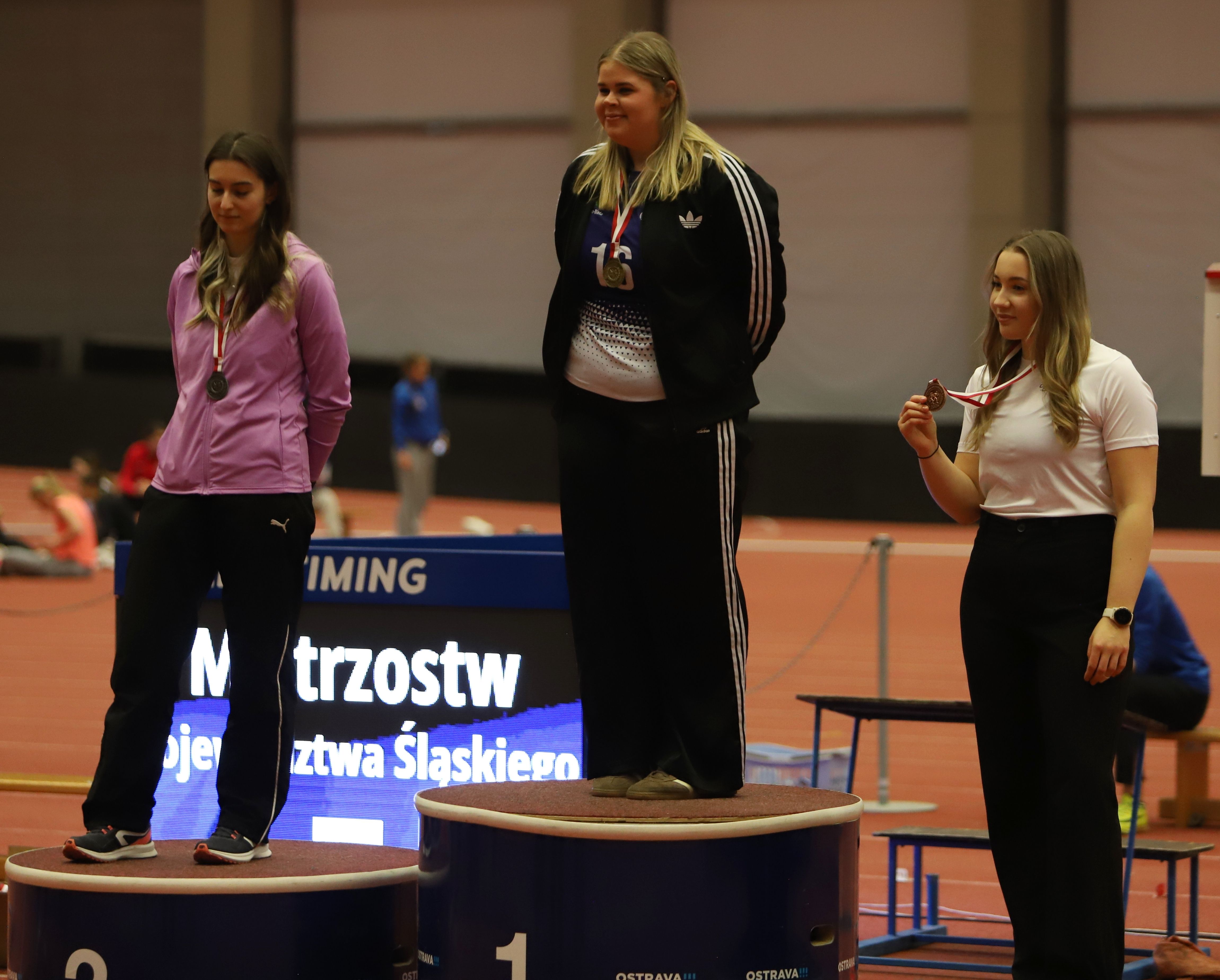 Na zdjęciu zawodnicy  