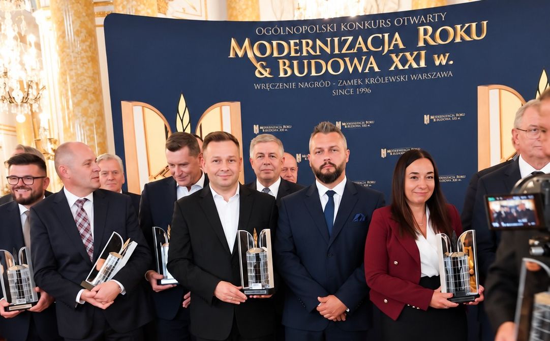 Na zdjęciu odbierający nagrody z Bielska-Białej 