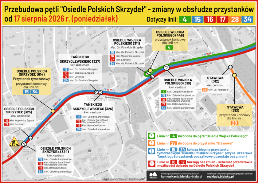 Na zdjęciu zmiany w obsłudze przystankó