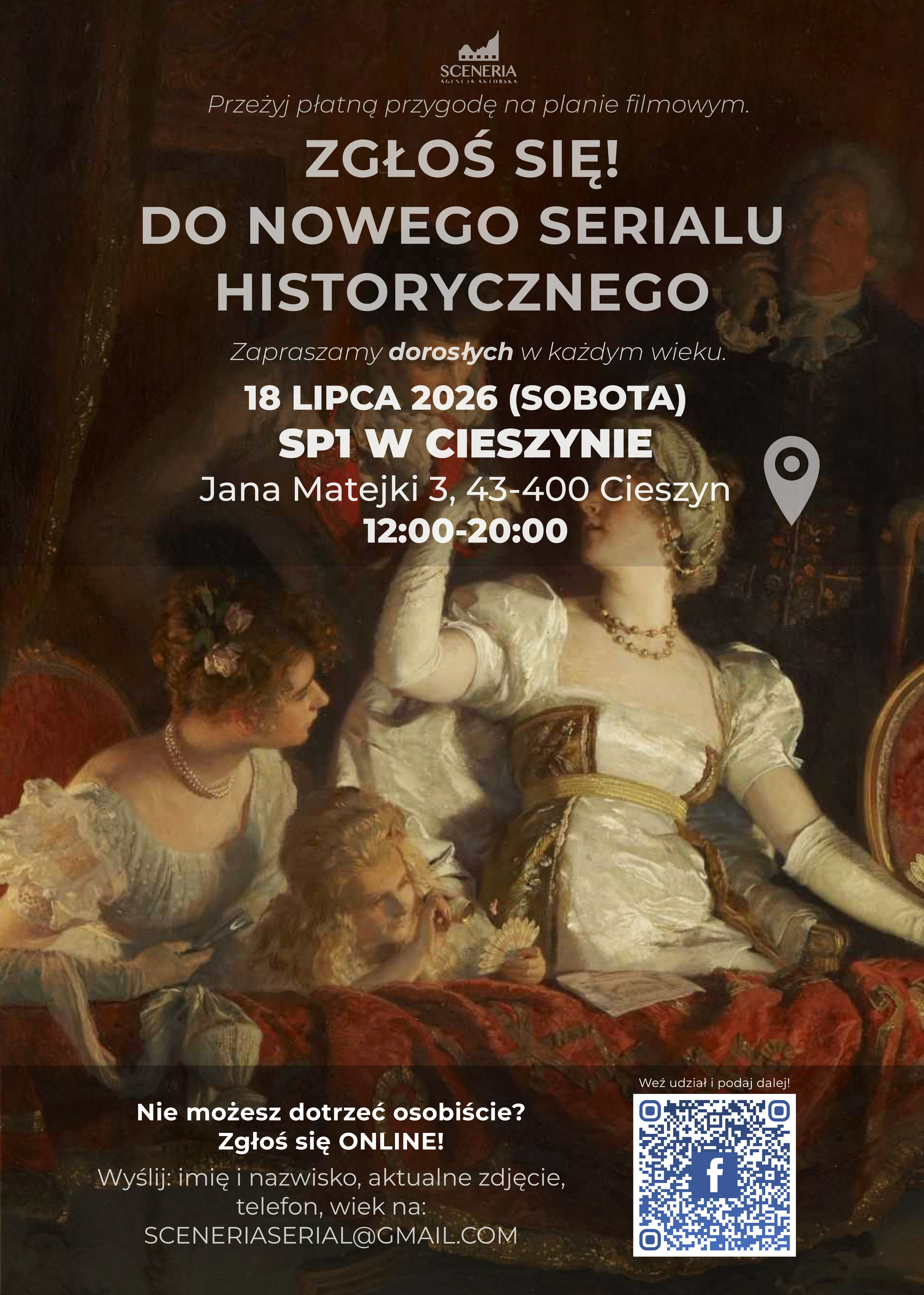 Na zdjęciu plakat naboru