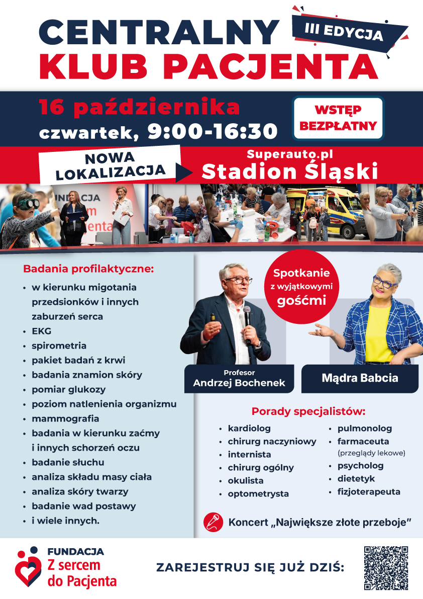 Na zdjęciu plakat informacyjny
