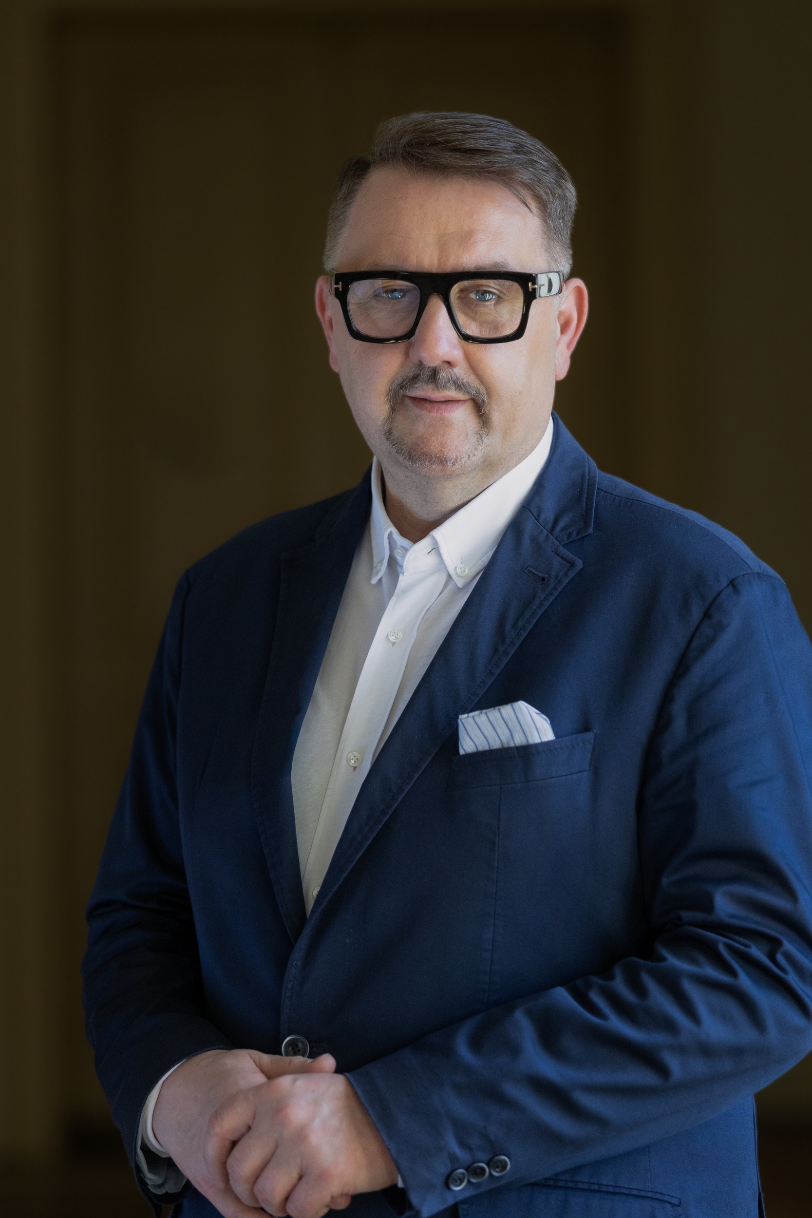 Zdjęcie przedstawiające Prezydenta Miasta Bielska-Białej - Jarosława Klimaszewskiego