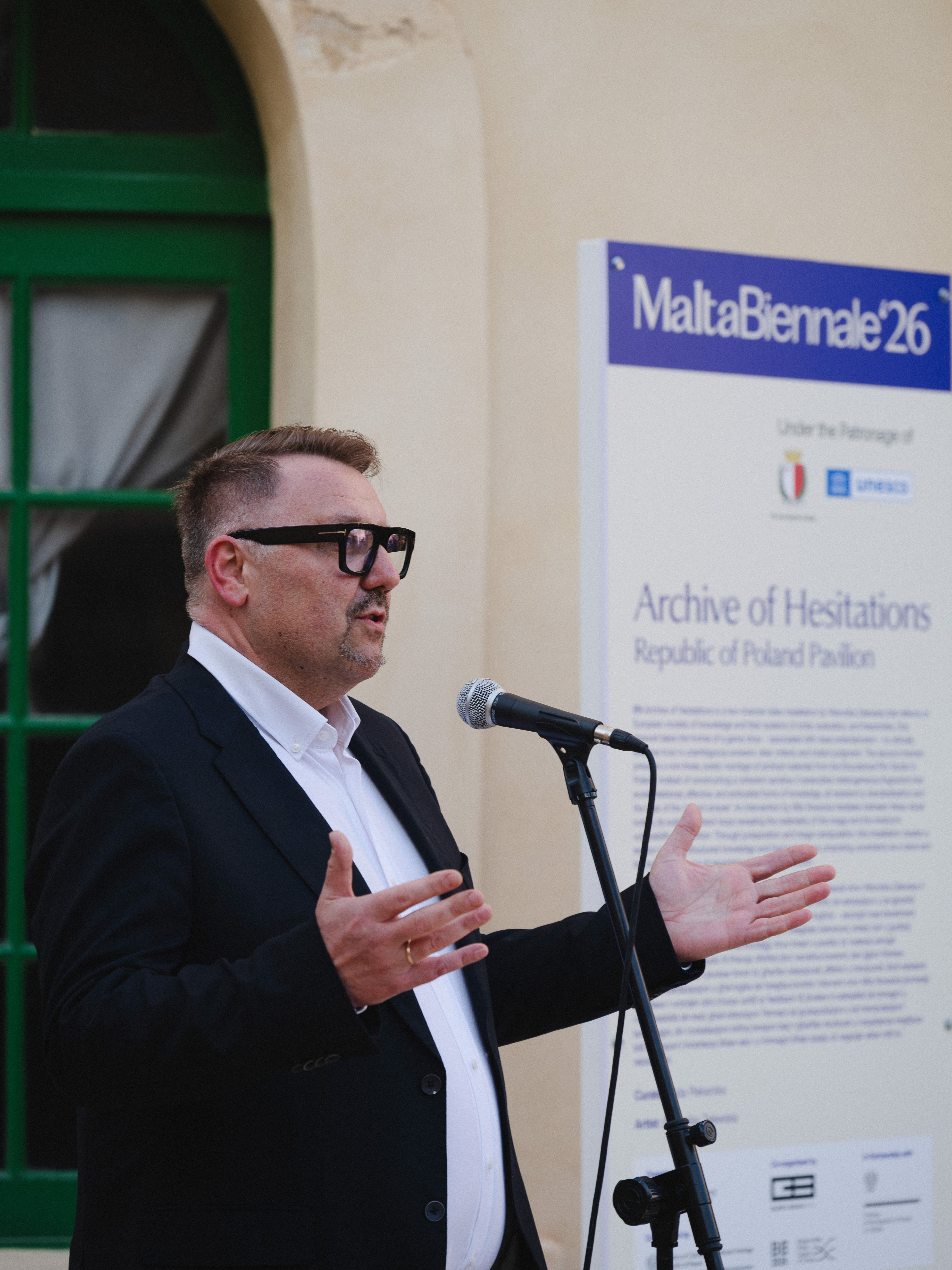 Na zdjęciu wystawa na Malcie 