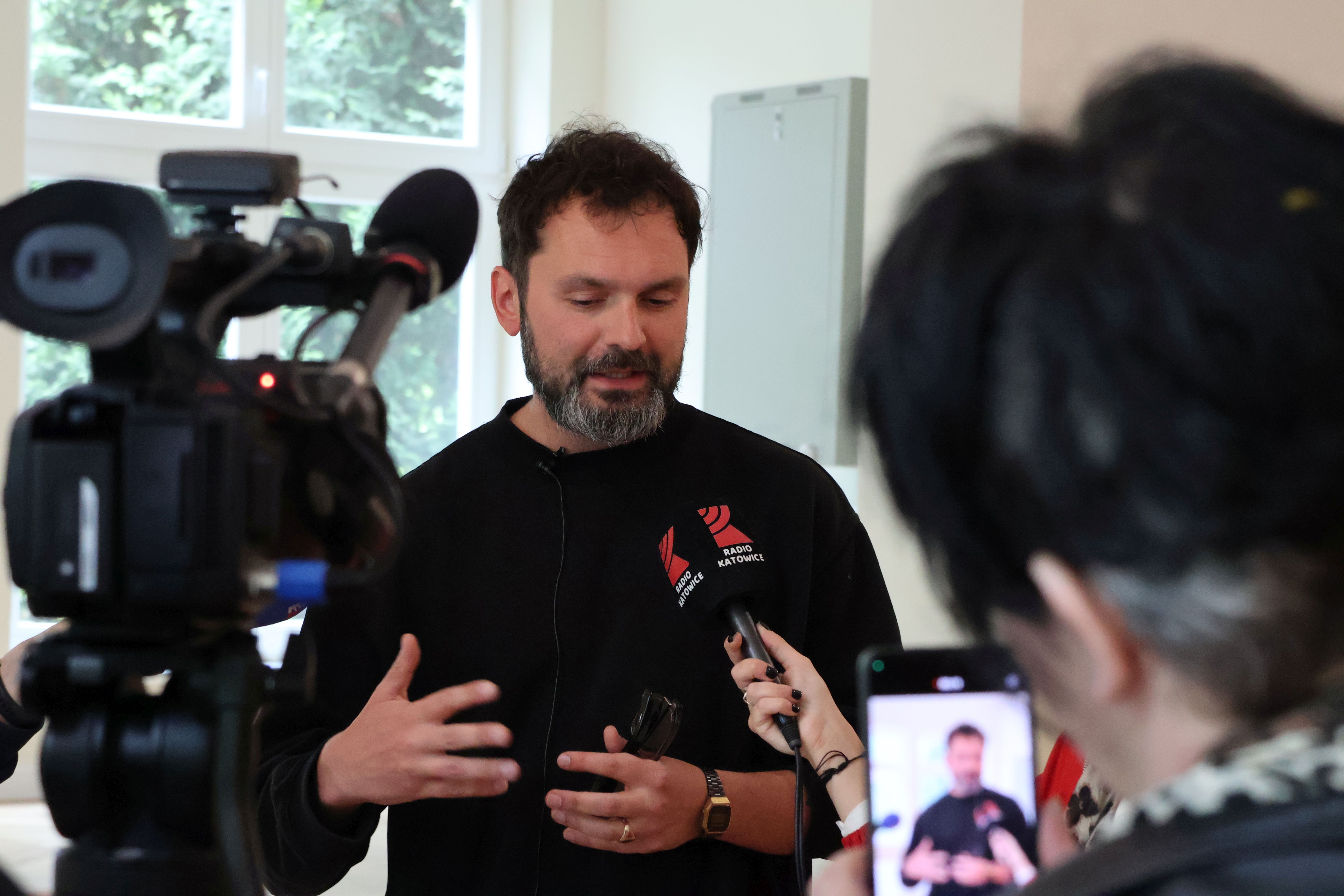 Na zdjęciu Tomasz Habowski