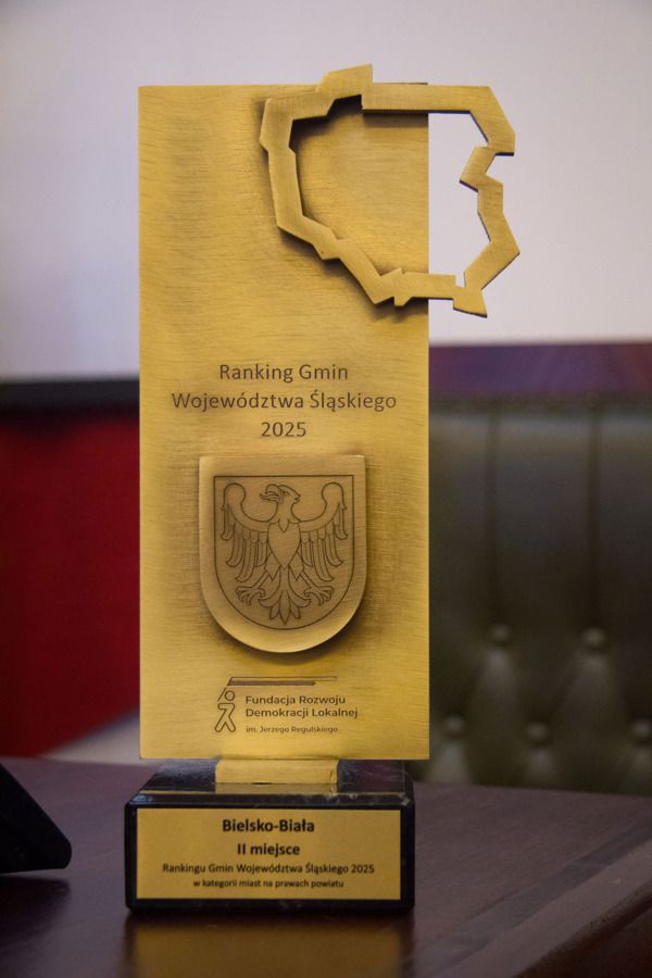 Bielsko-Biała wiceliderem Rankingu Gmin Województwa Śląskiego