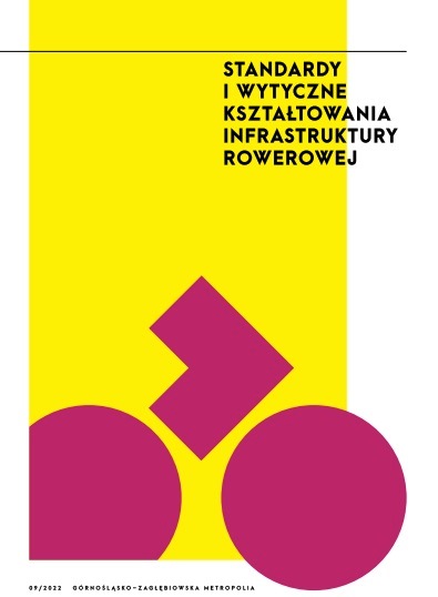 grafika przedstawiająca dokument Standardy i wytyczne kształtowania infrastruktury rowerowej