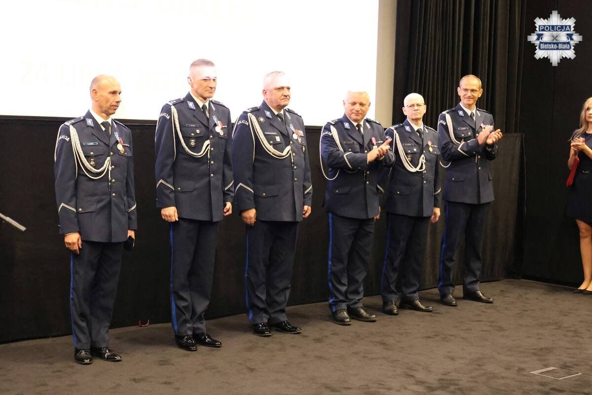 Na zdjęciu obchody święta Policji 
