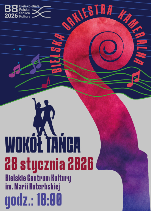 Na zdjęciu plakat koncertu