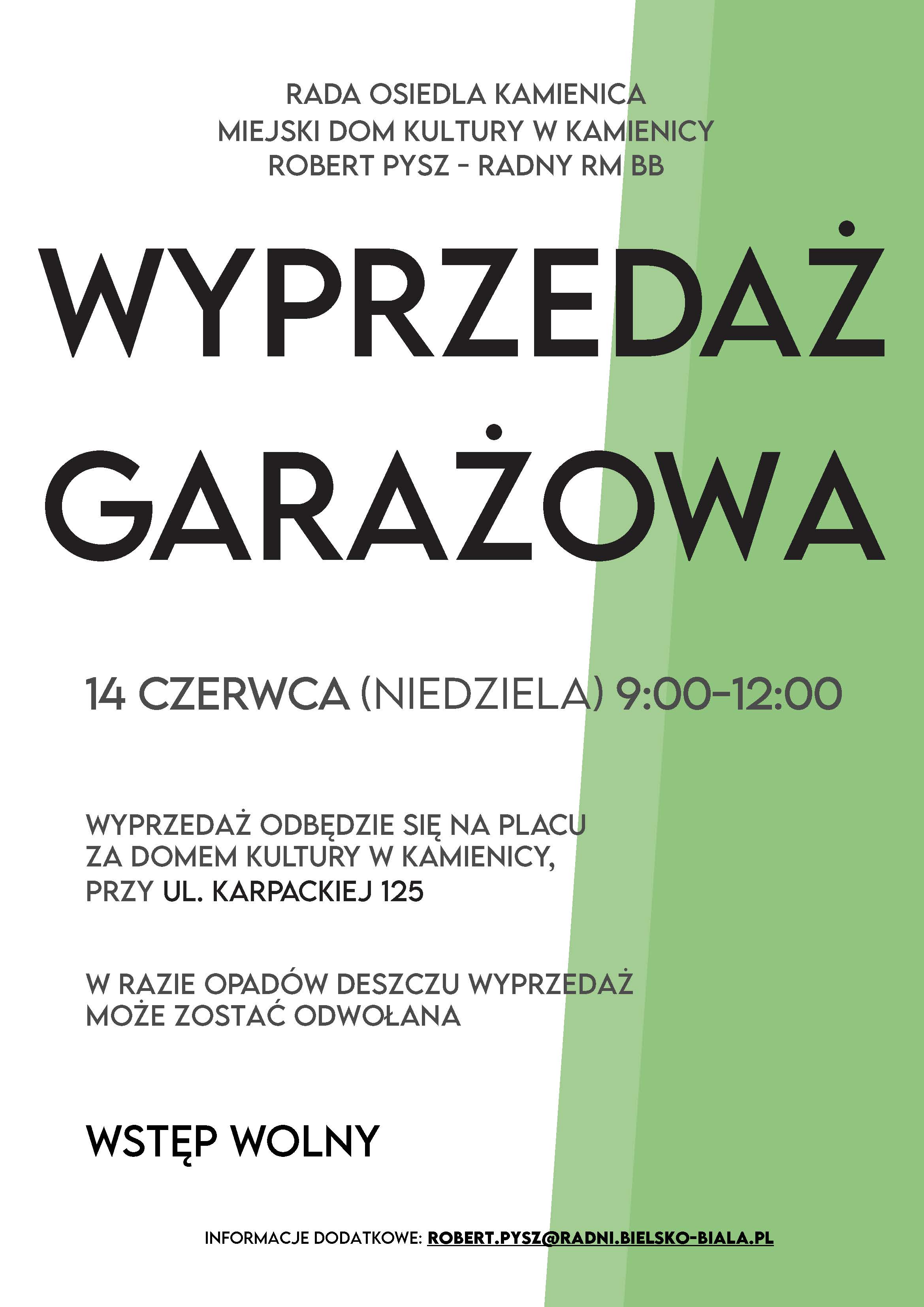 Na zdjęciu plakat imprezy