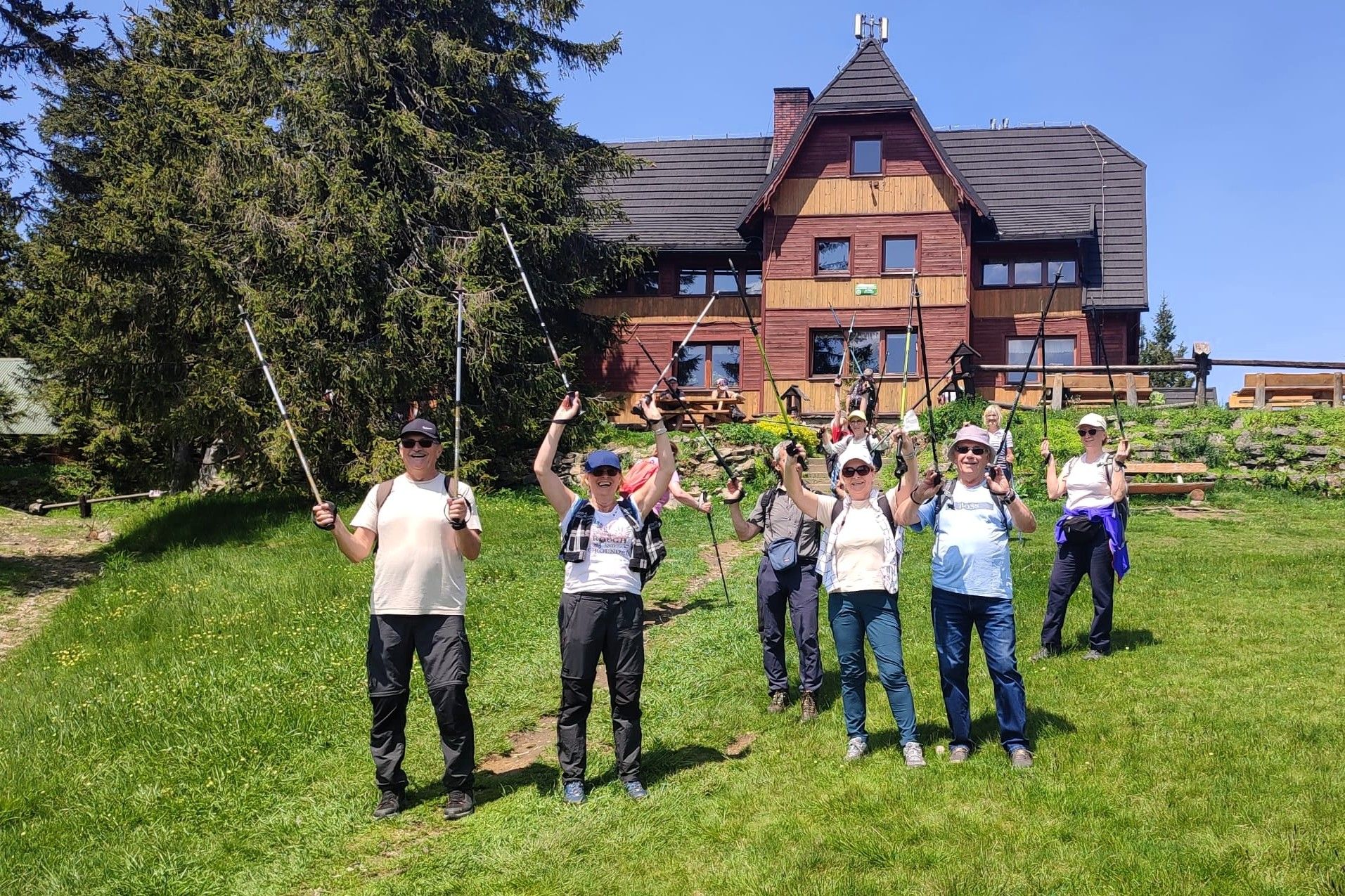Na zdjęciu uczestnicy wycieczki 