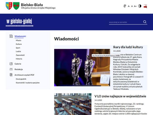 Ruszyła strona internetowa Magazynu Samorządowego  W BIELSKU-BIAŁEJ