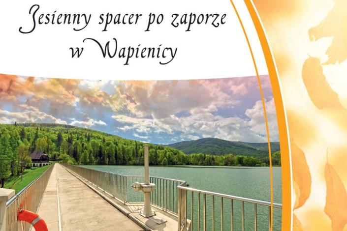 Jesienny spacer po zaporze w Wapienicy