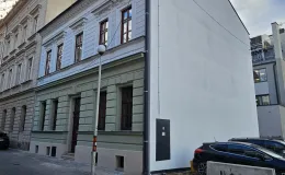 Staszica 3 elewacja frontowa i szczytowa po remoncie.